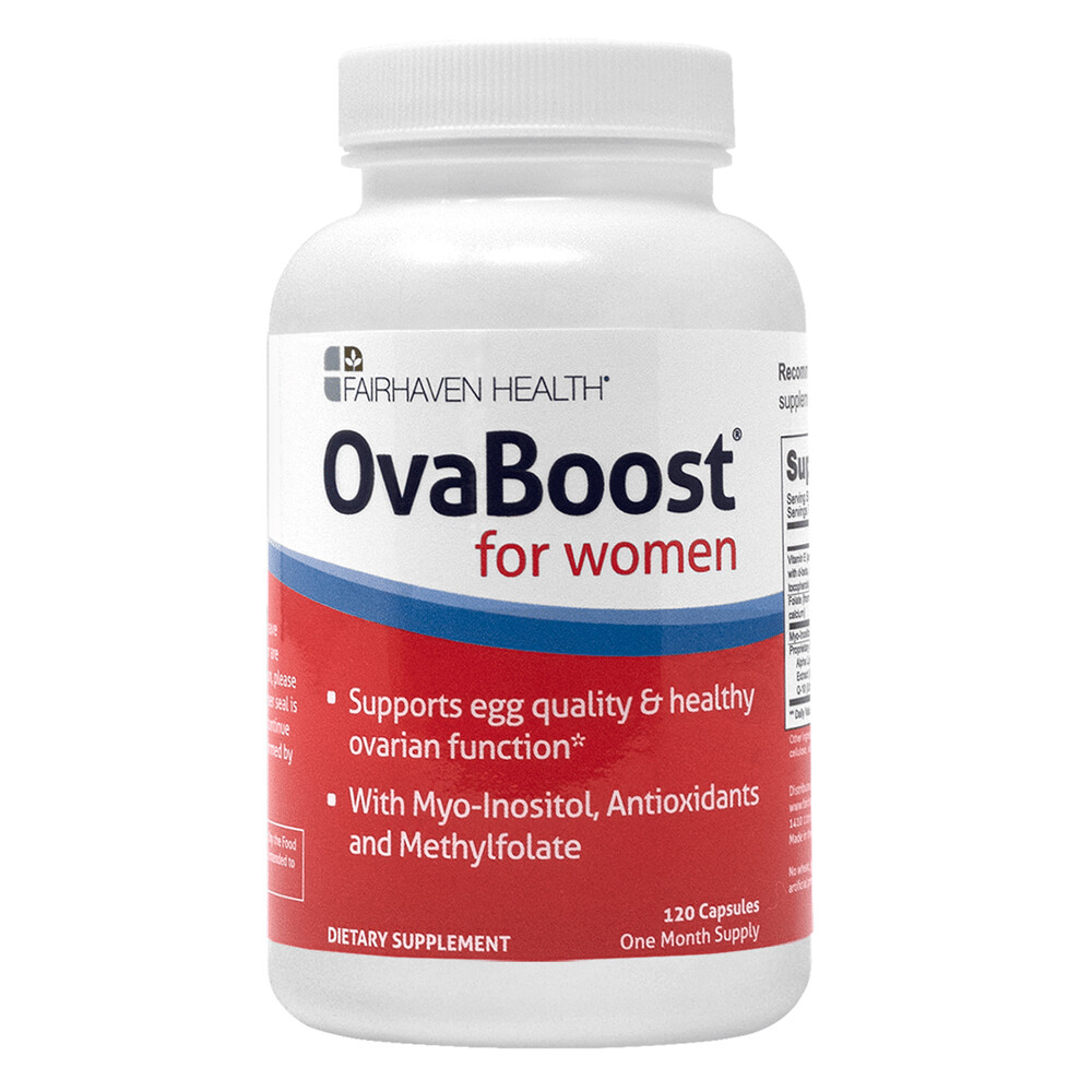Fairhaven Health OvaBoost Female Fertility Supplement & Improve Egg Quality