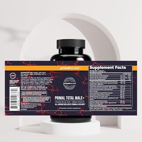 Primal Harvest Total Male+ Daily Supplement for Men