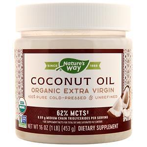 Nature’s Way Coconut Oil (Organic Extra Virgin) 16 oz
