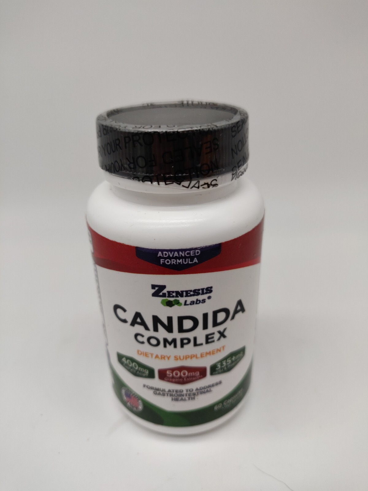 Zenesis Lab Candida Complex 60 Capsules Exp 01/2025