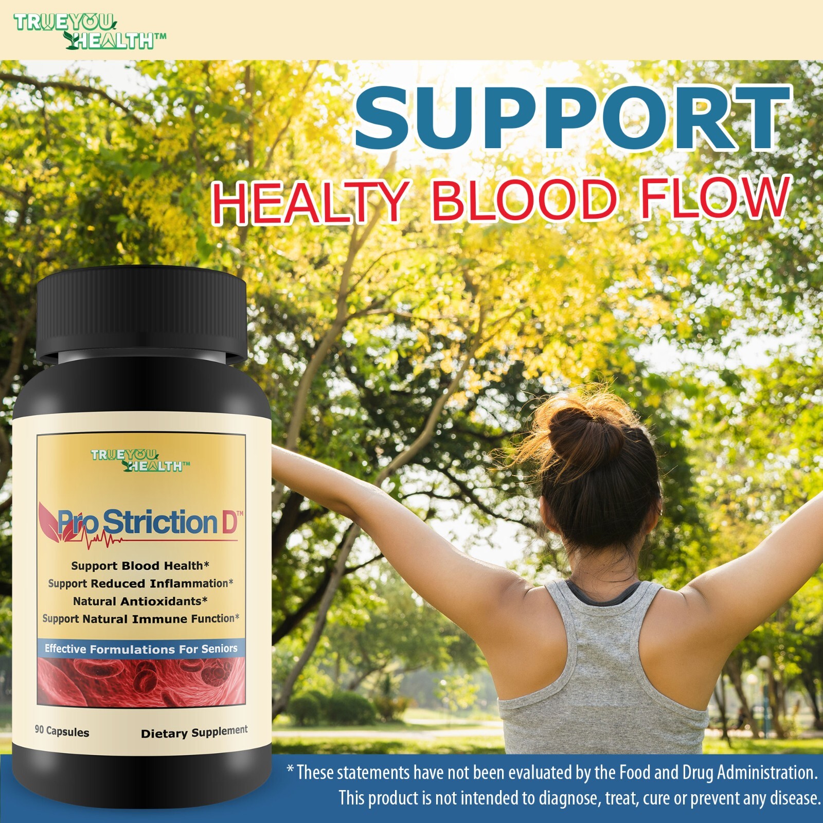 Pro Striction D – Natural Blood Health Support – Promote Healthy Circulation