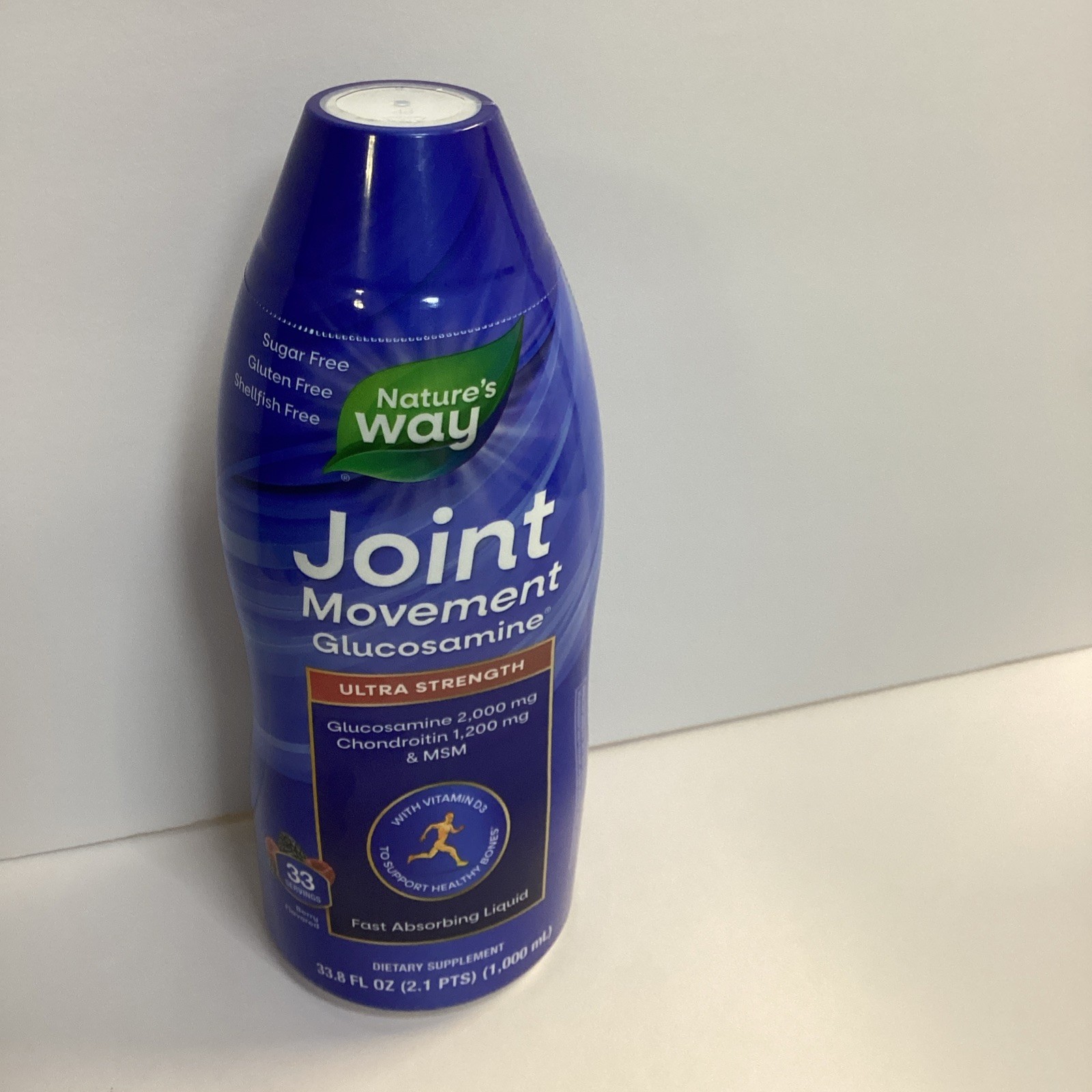 Nature’s Way Joint Movement Glucosamine Extra Strength 33.8oz Liquid EXP-05/27