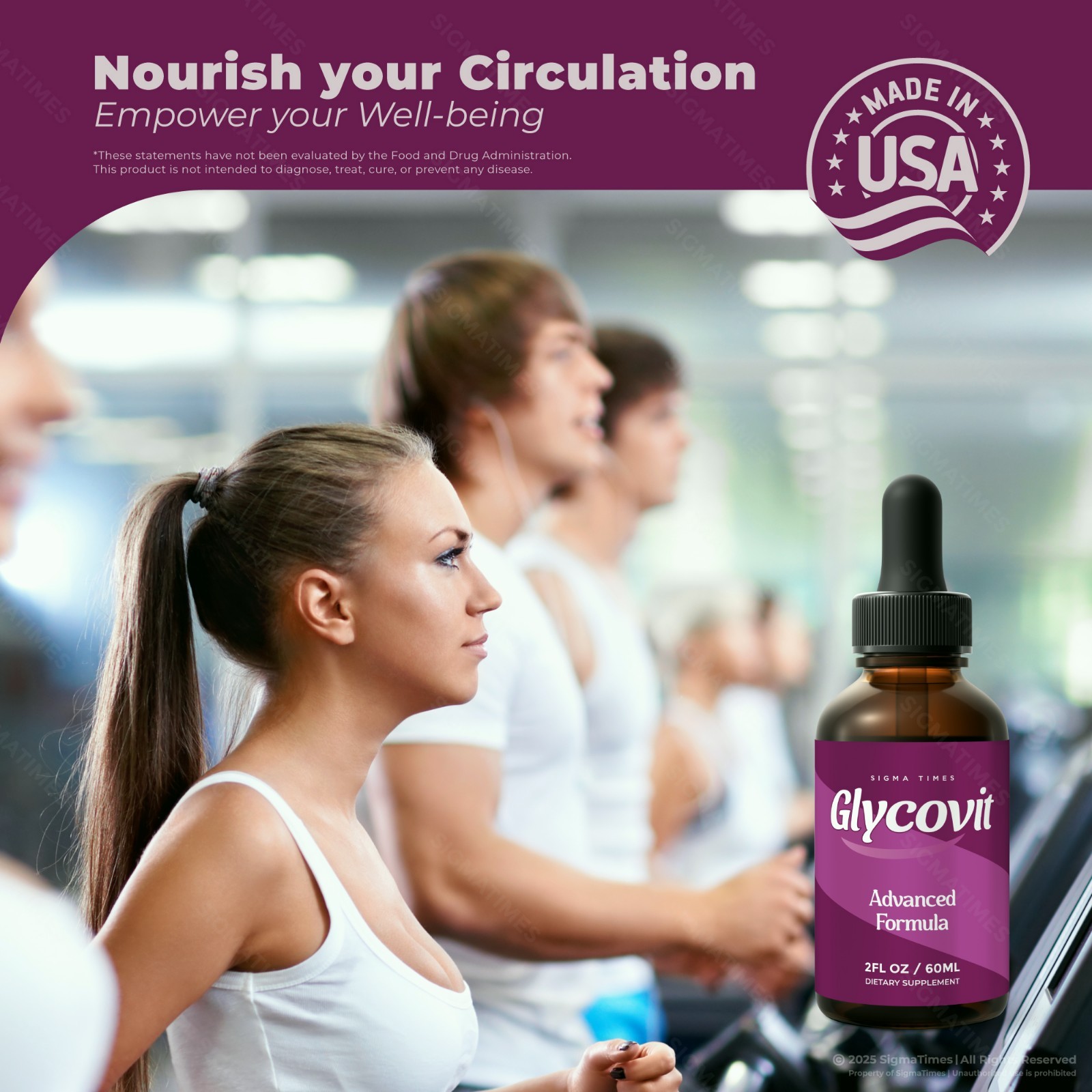 Glycovit Drops, Liquid Supplement for Blood Support & Metabolism (30 servs)