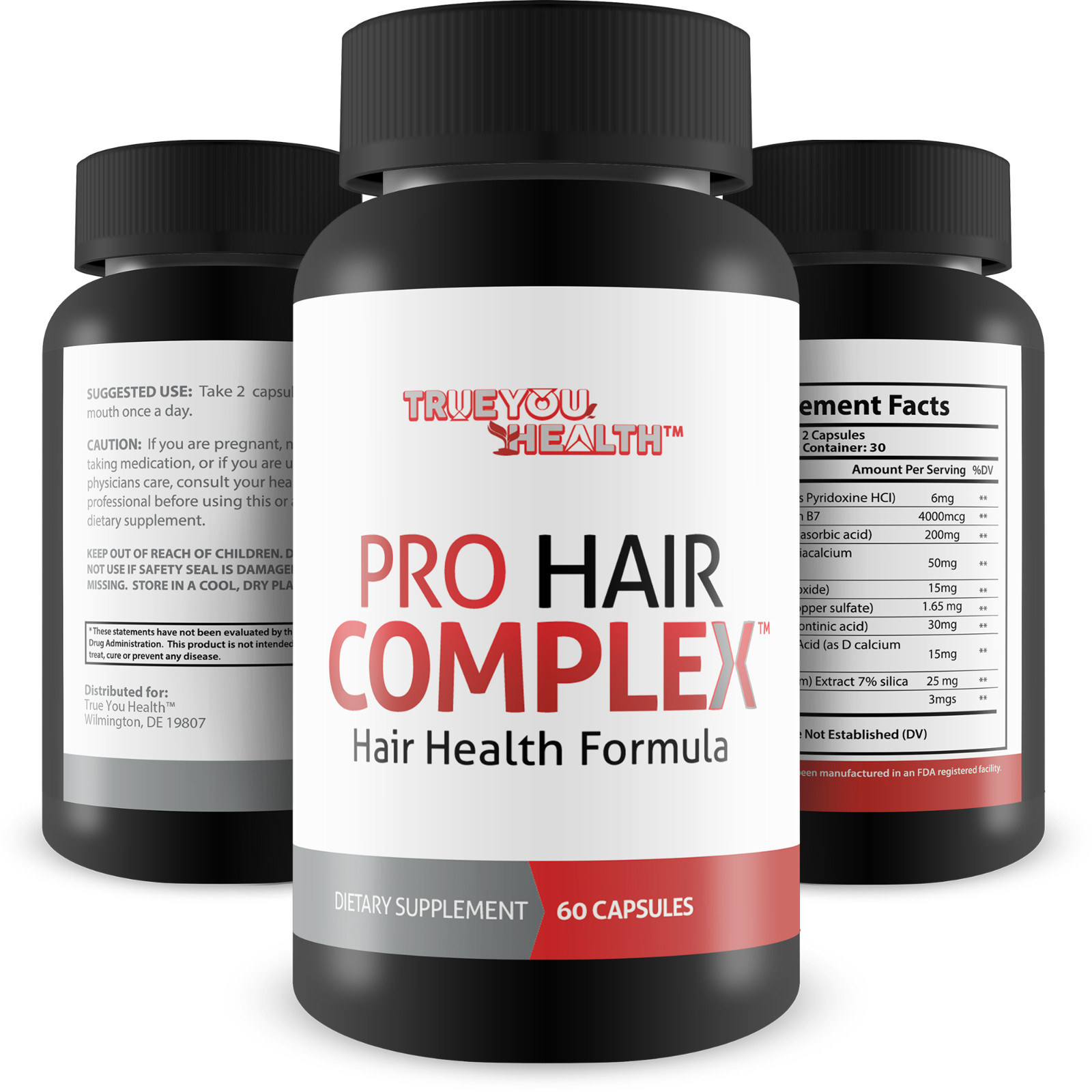 Pro Hair Complex – Hair Growth Supplement – Biotin Hair Supplement for Growth