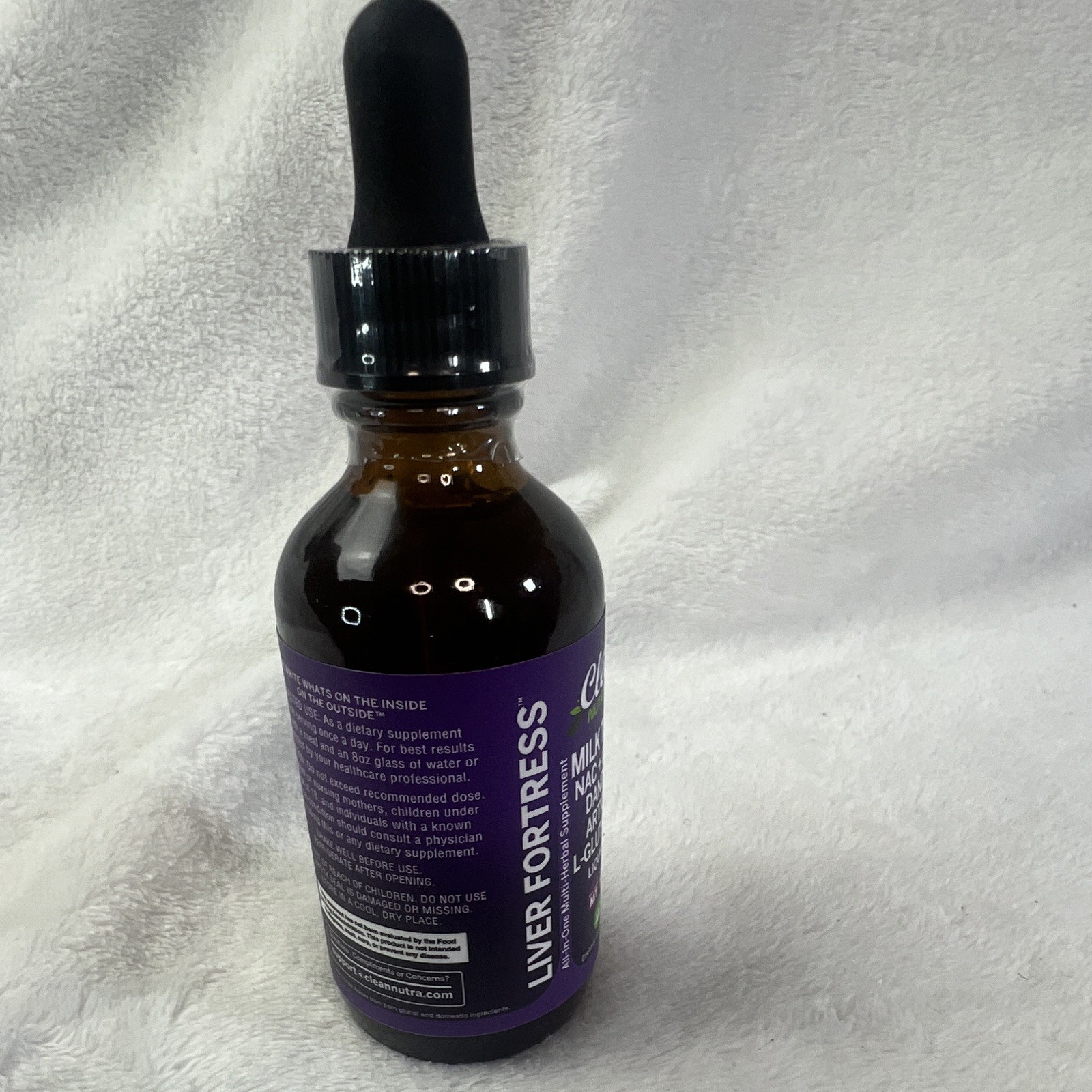 Clean Nutra Multimineral liquid drops milk thistle, nac+choline, dandelion 2oz