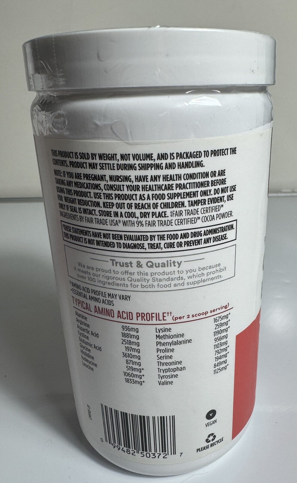 Whole Foods Plant – Based Protein Collagen Builder, 11.9oz (338 g)Exp.10/08/2025