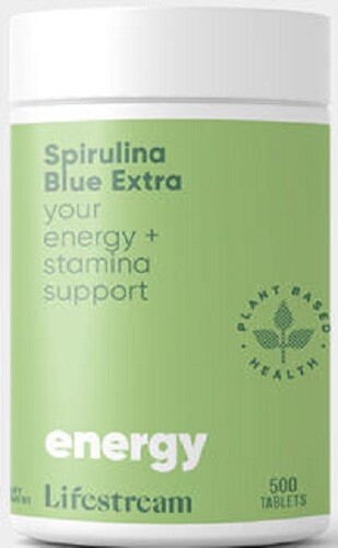 Lifestream Spirulina Blue EXTRA Tablets 500 – Made in New Zealand