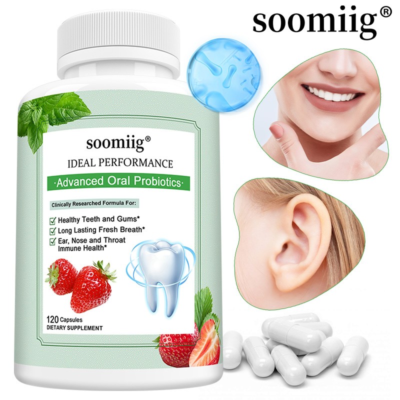 Oral Probiotic Supp Restore Healthy Teeth Fresh Breath Support Fight Bad Breath