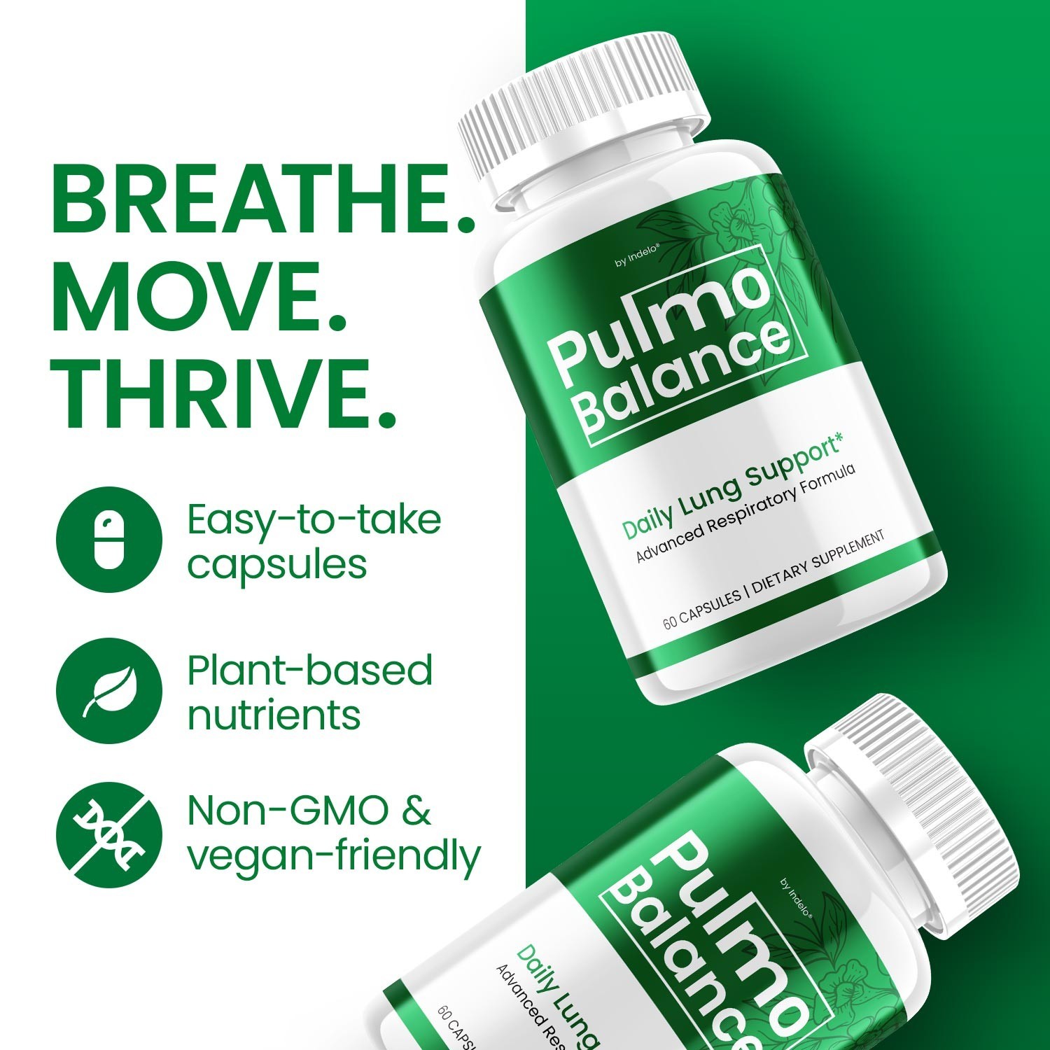 (3 Pack) Pulmo Balance Capsules – PulmoBalance Natural Blend Breathing Support