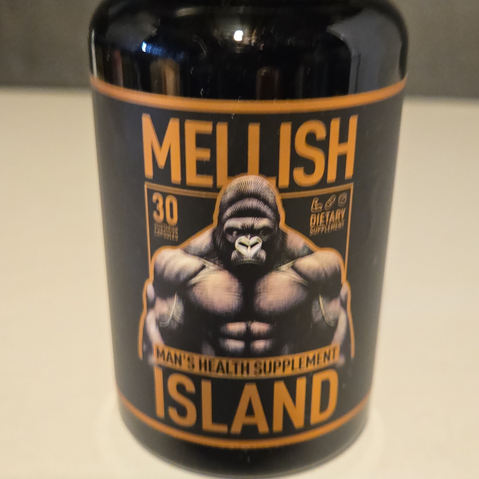 Mellish Island Men’s Health Supplement Vegan Non GMO Gluten Free 913mg 30ct