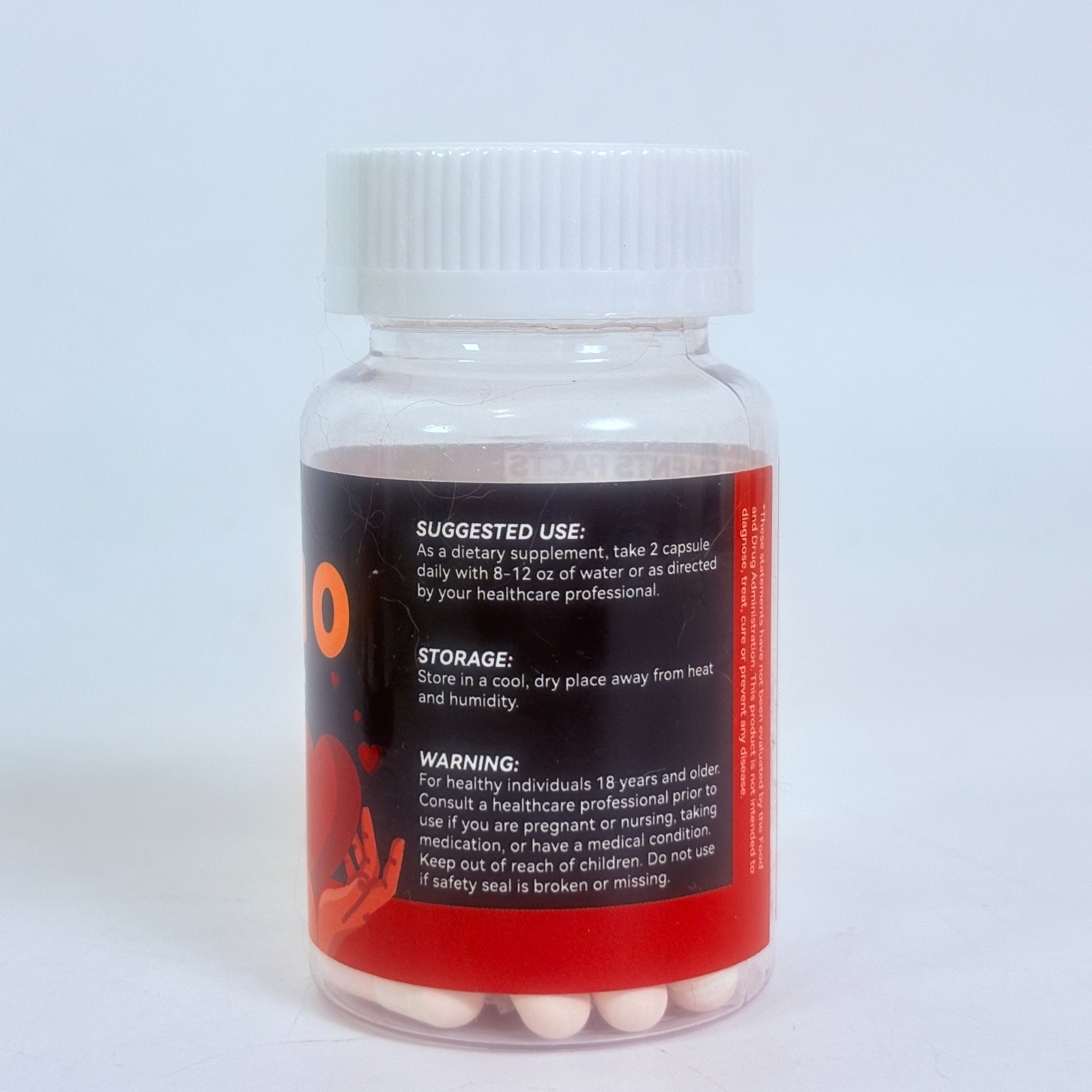 CoQ10 60 count Capsules Ubiquinone L-Glutathione Black Pepper Extract 60ct Blend