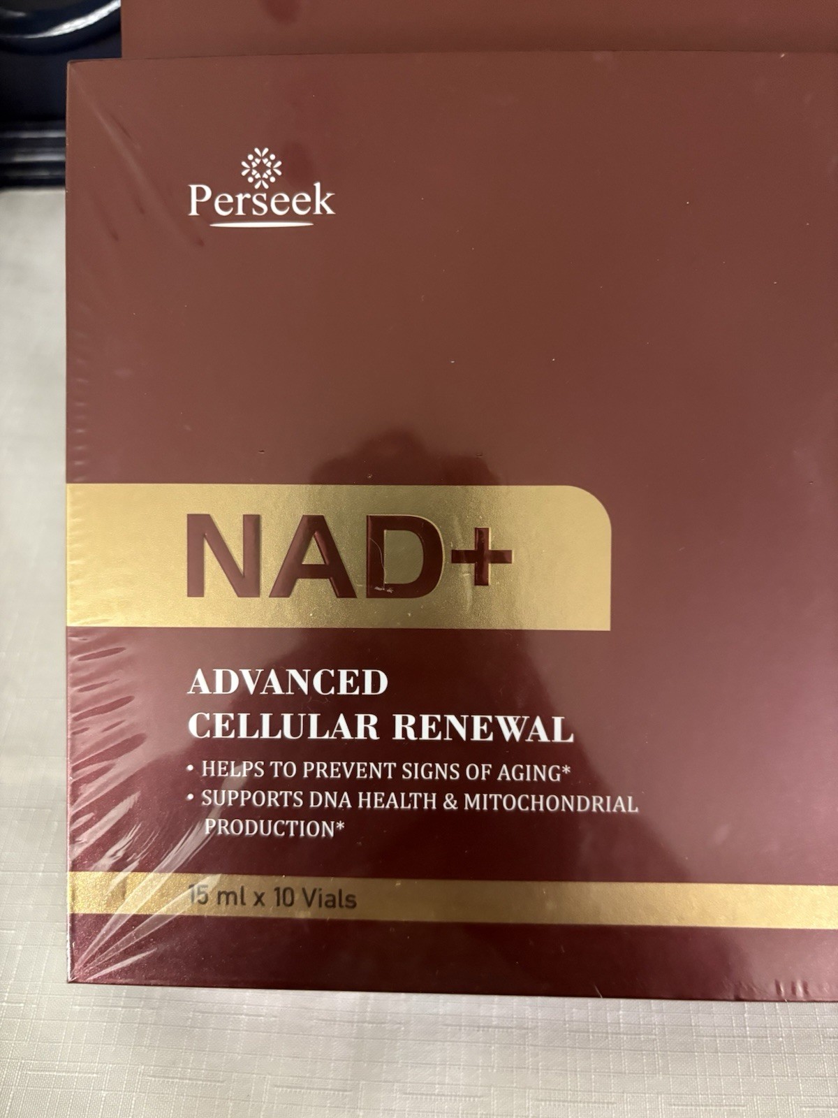 Perseek NAD+ Advanced Cellular Renewal – 3 Boxes (30 Vials Total) – NIB