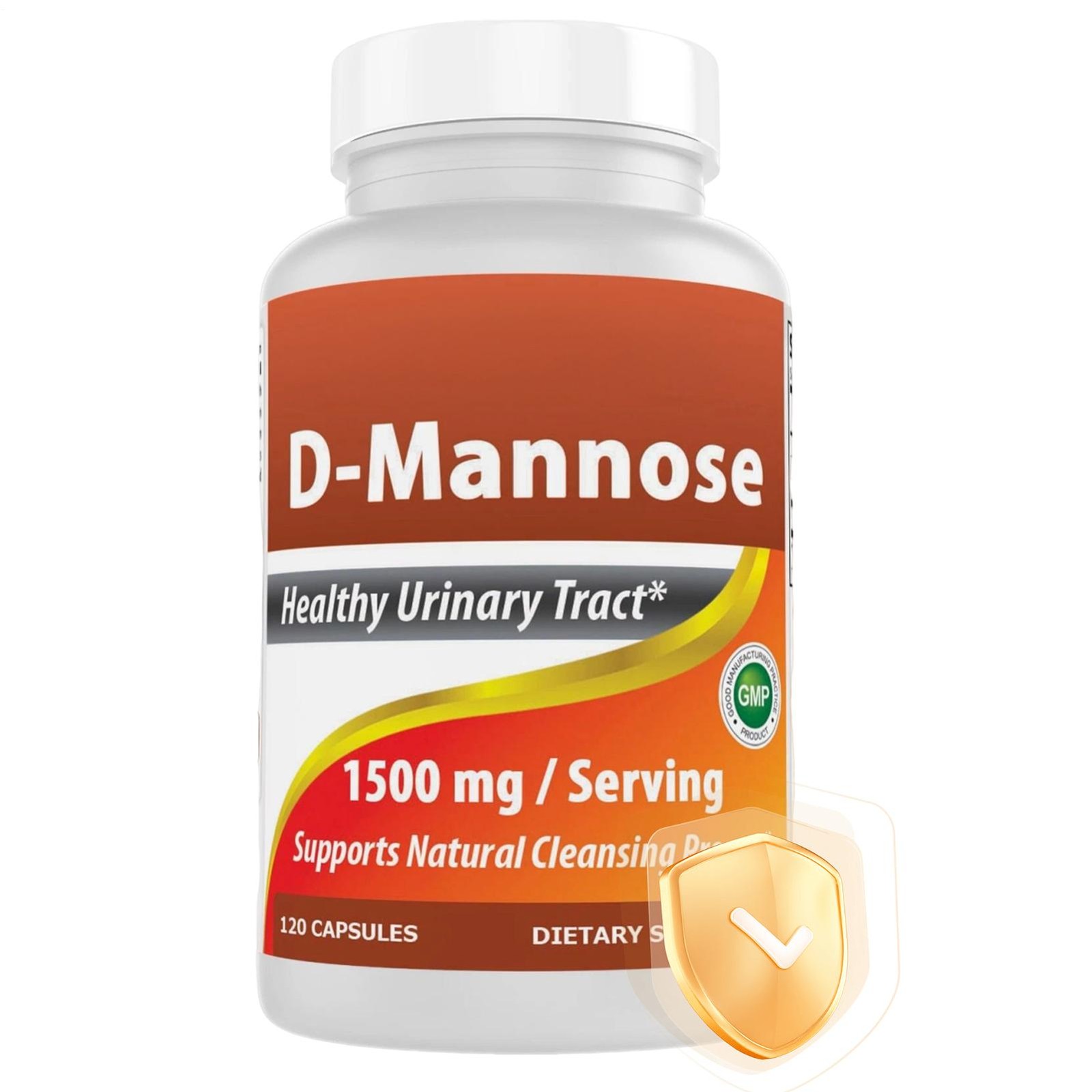 Best Naturals D-Mannose 1500 Mg 120 Capsules