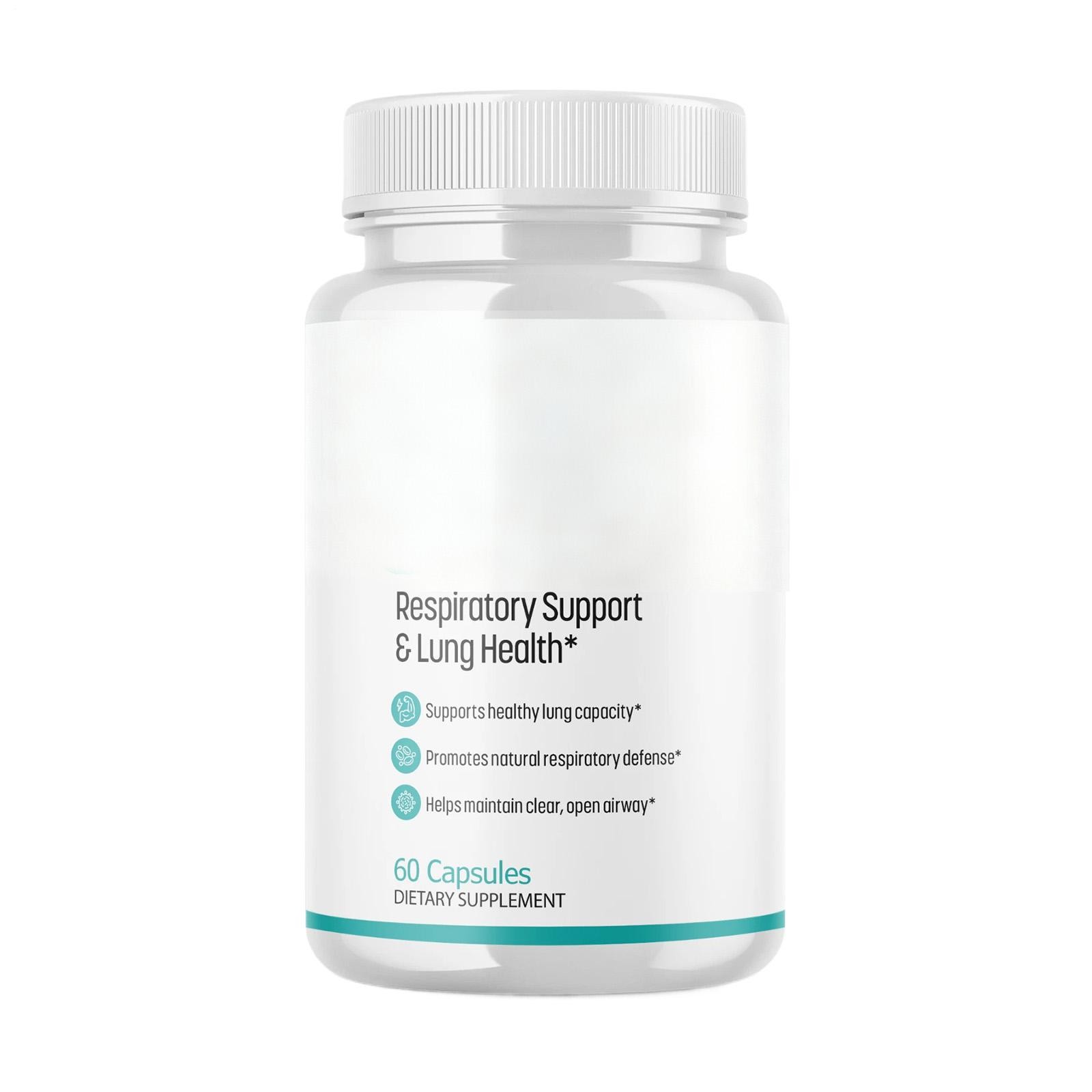 60 Count Daily Herbal Nutrient Capsules, General Respiratory Wellness Dietary