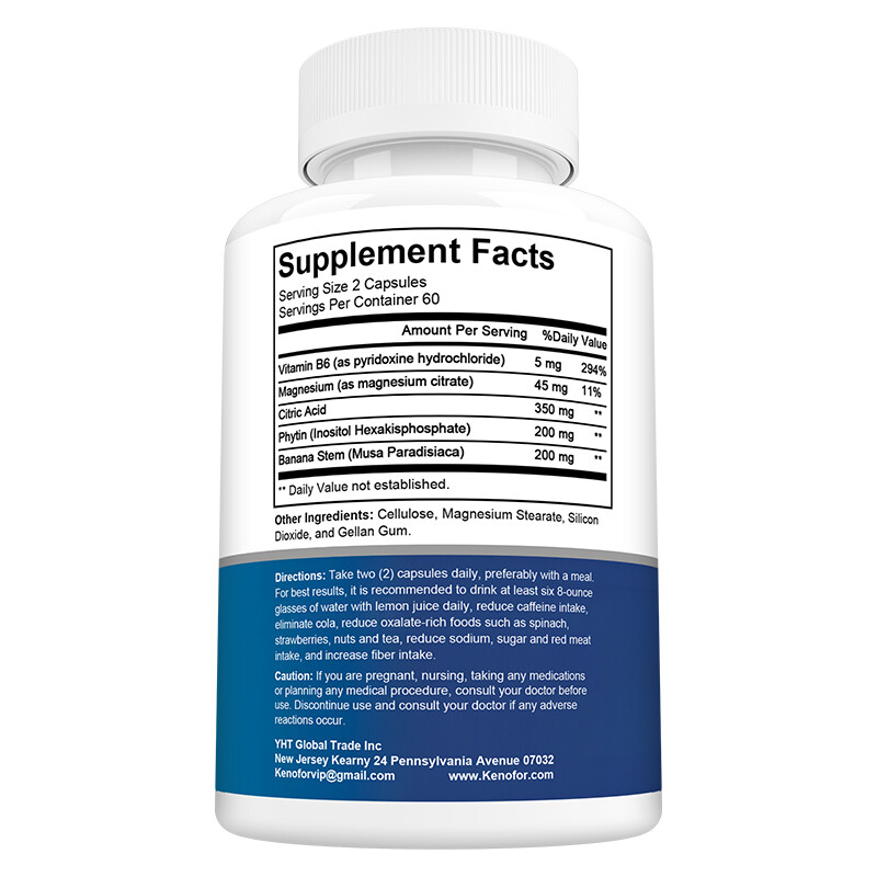 Calcium Oxalate capsules-KIDNEY SUPPORT Calcium Oxalate Protector FORMULA