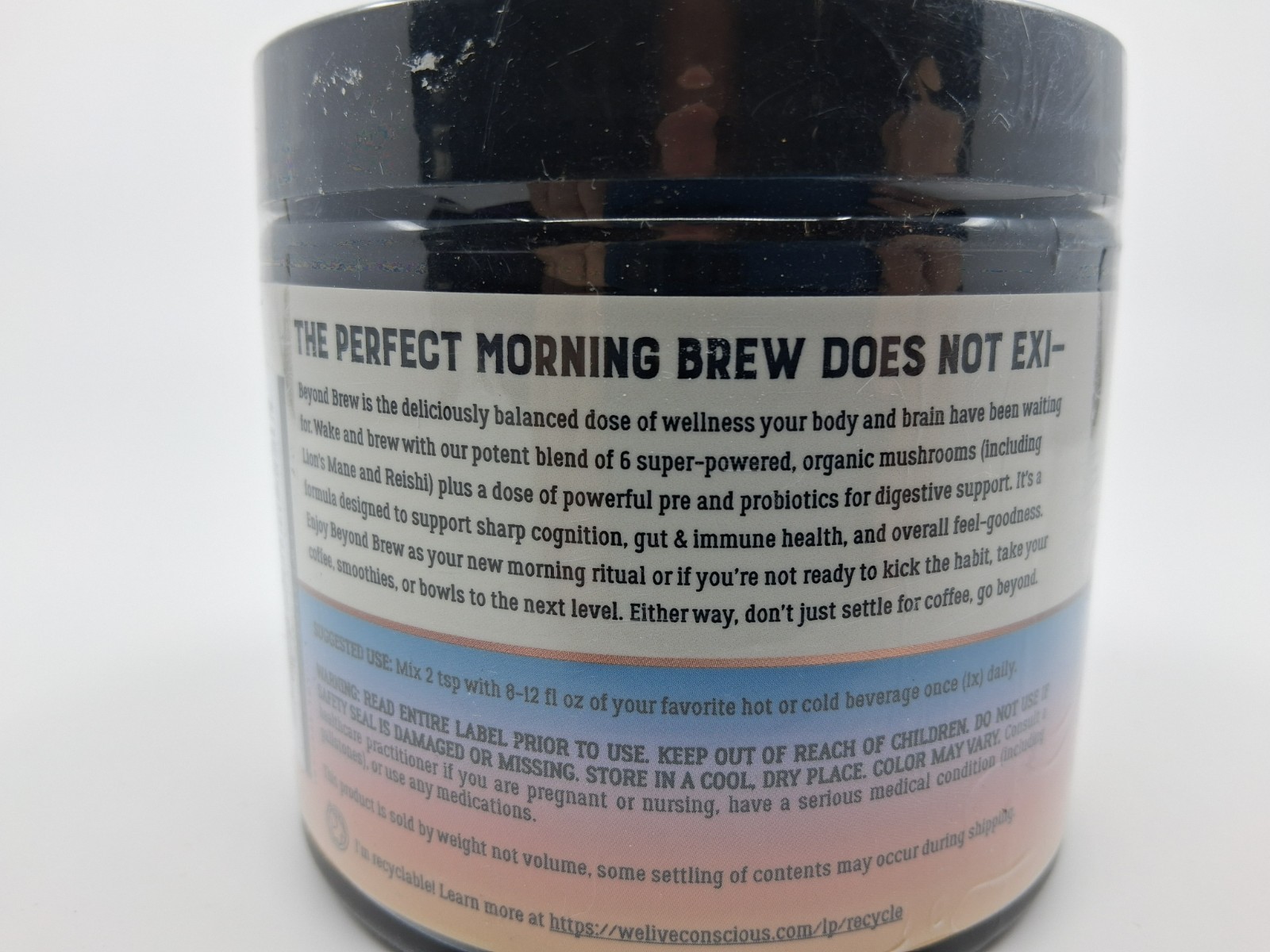 Live Conscious Beyond Brew – Coffee Alternative 7 oz EXP: 2/2027 SEALED