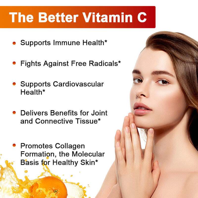 Antioxidant Vitamin C 1500 Mg Immune System Supplement