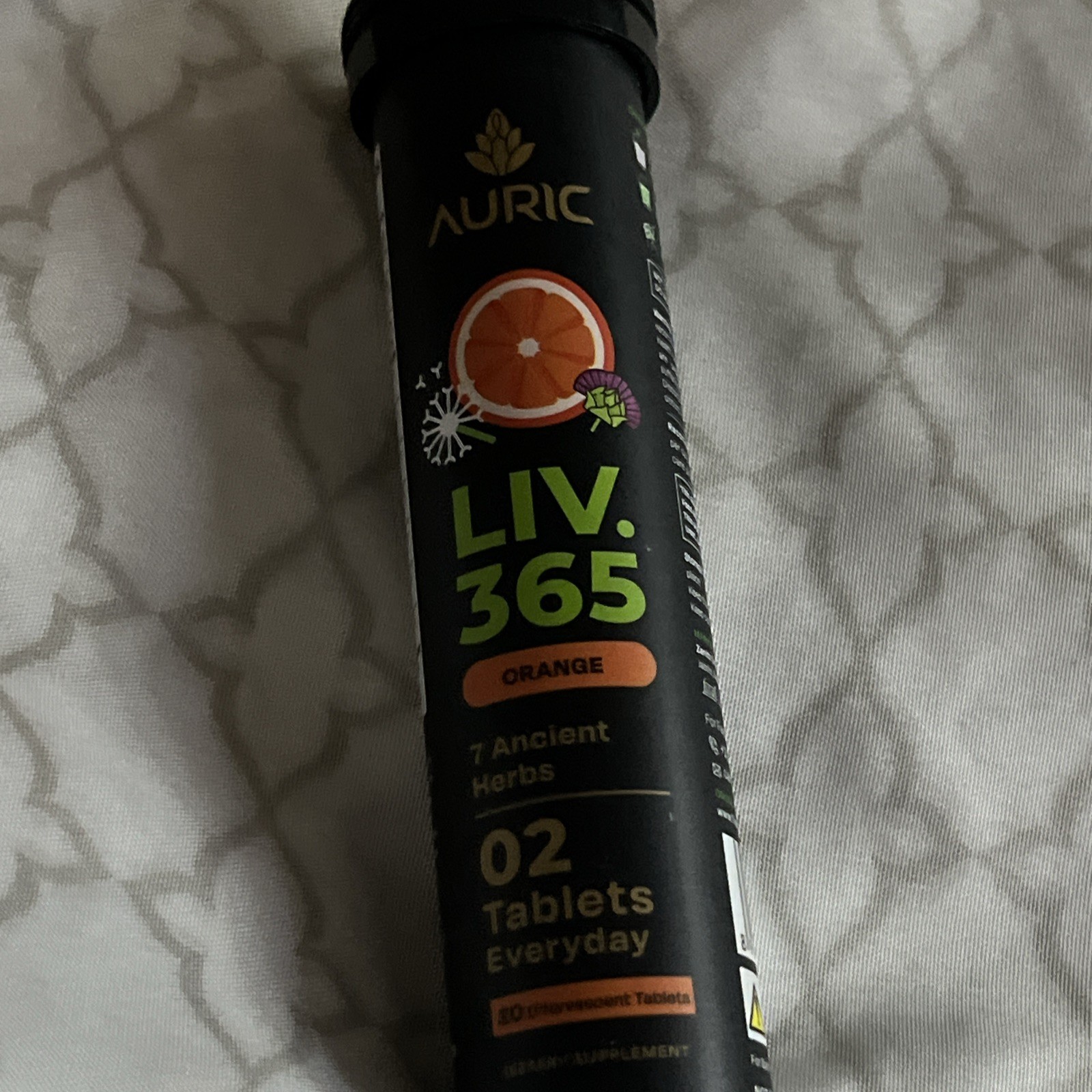 Auric Liv365 Support Supplement -Milk Thistle Silymarin, Turmeric-Detox Cleanse