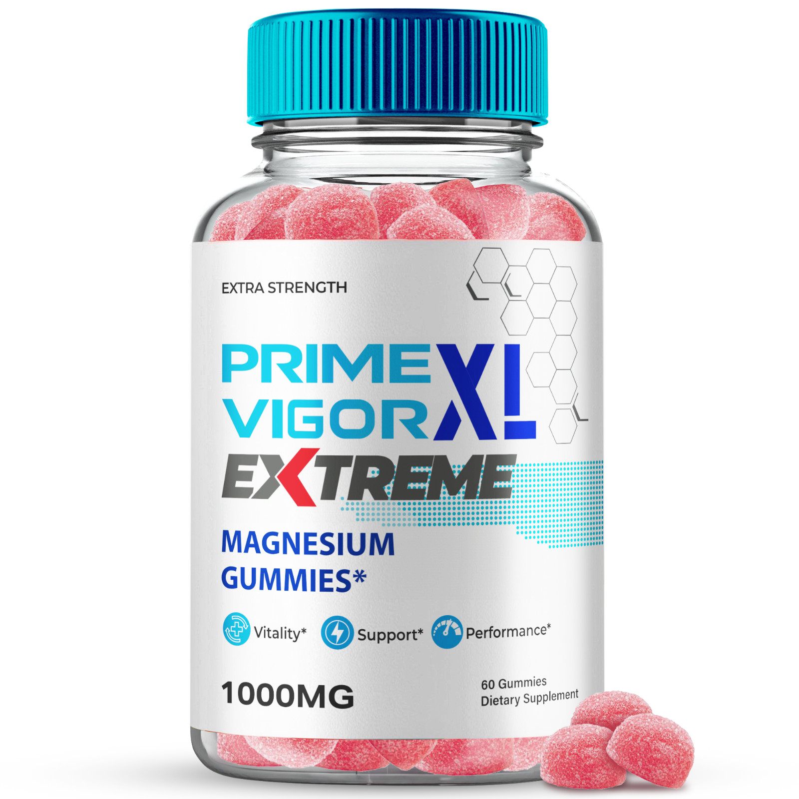 Prime Vigor XL Extreme Gummies for Men – Male Health Energy & Stamina 60ct