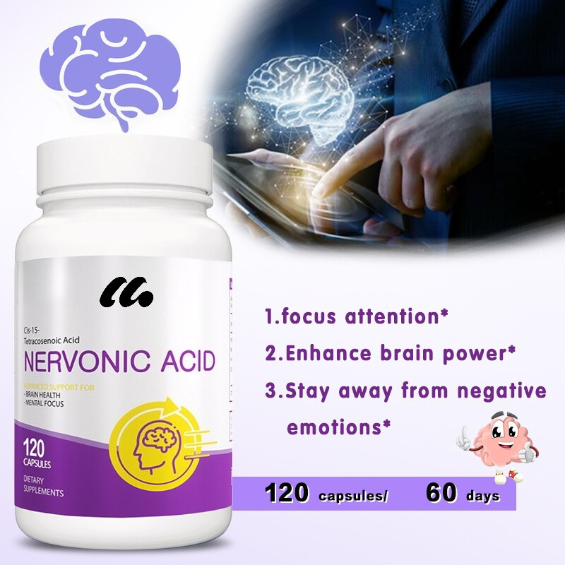 Brain Support 30/60/120 Capsules – Enhance Focus and Improve Mood
