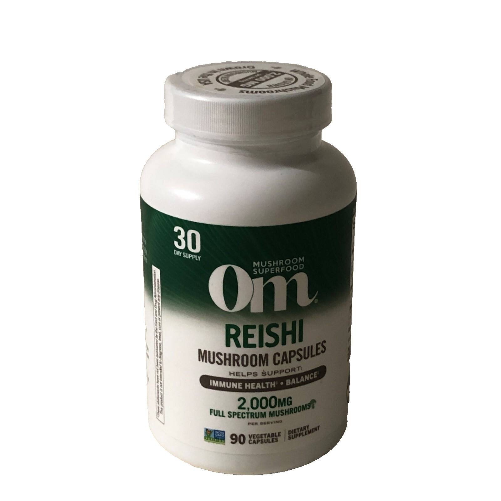 OM Mushroom Superfood, Reishi Mushroom Capsules — 90 Capsules