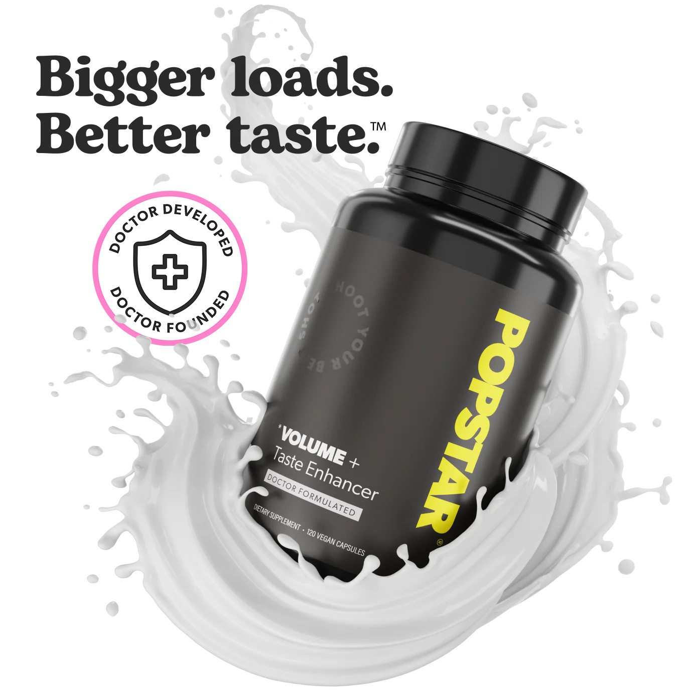 POPSTAR Semen Volume Supplement-Men’s Semen Health & Fertility-Doctor Formulated