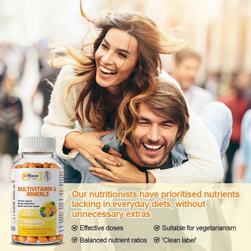 Multivitamin Highest Potency Daily Vitamins & Minerals Supplement 120 Capsules