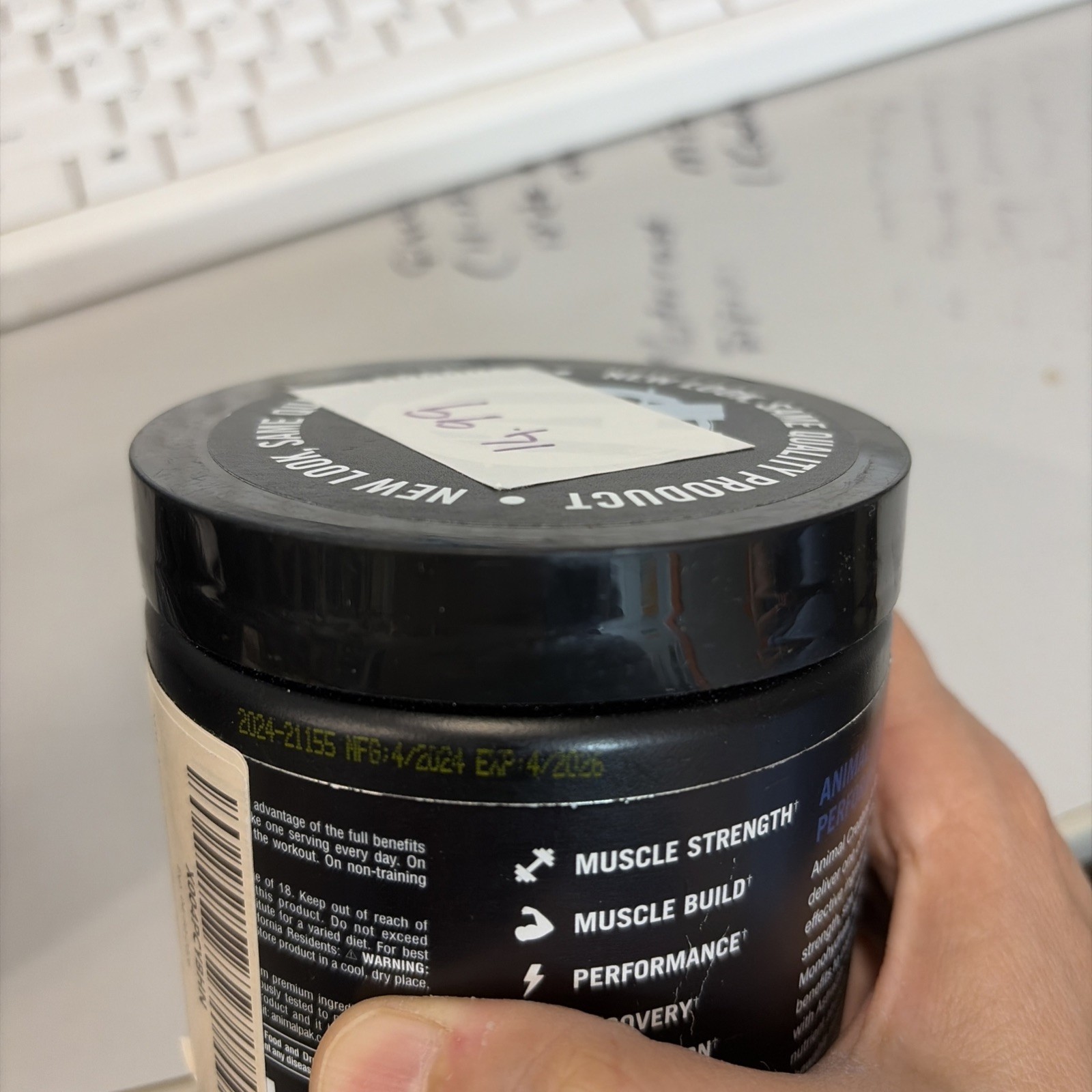 Animal Creatine Performance – Fruit Punch – 120 Chewable Tablets 🔥EXP.4/26🔥