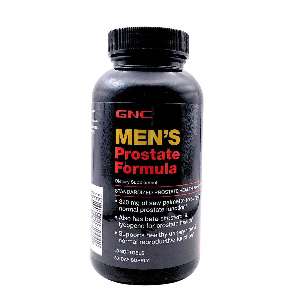 GNC Men Prostate Formula • Saw Palmetto •Prostate Health Support Supplement 60ct