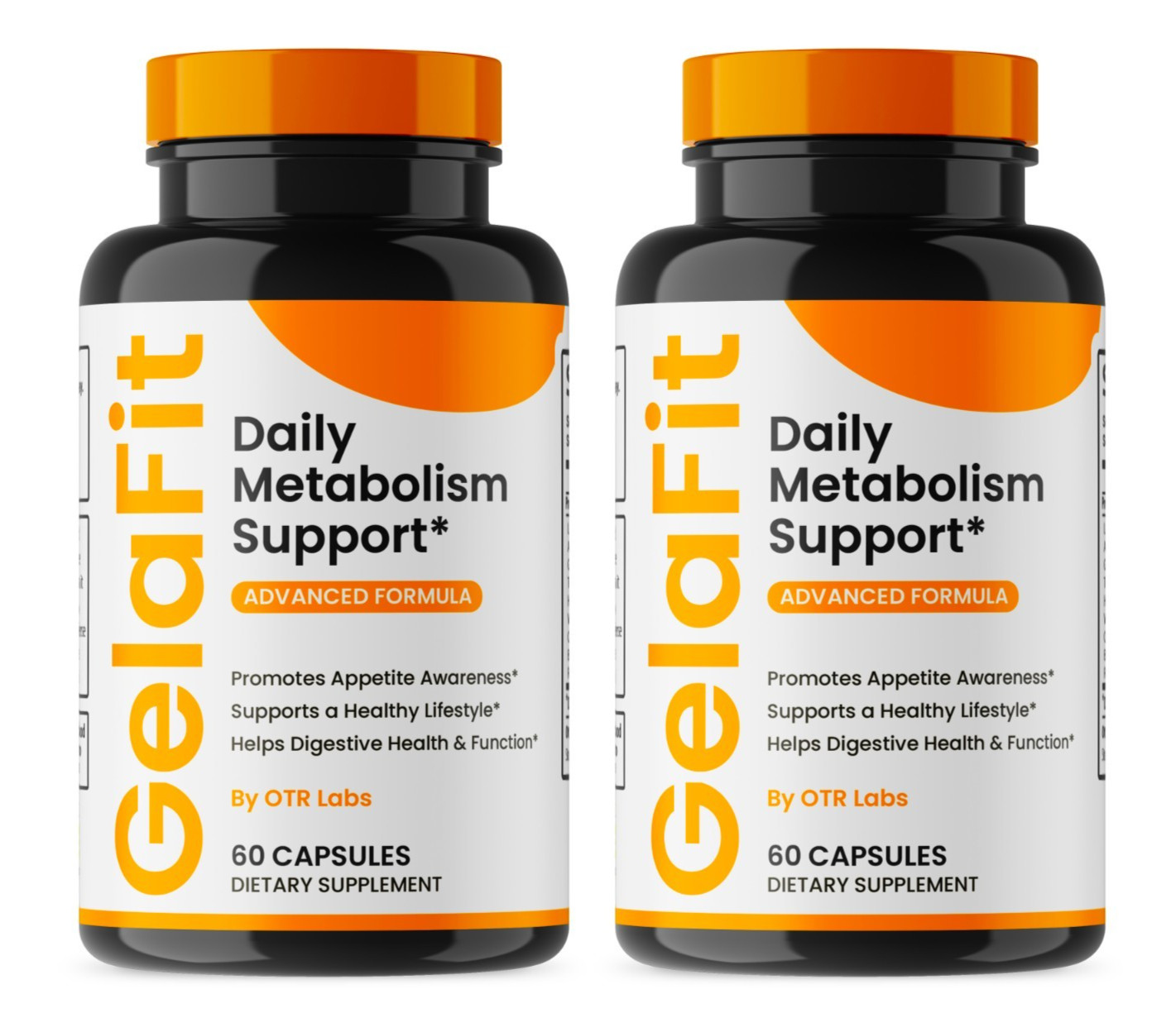 Gelafit, Gela Fit Daily Metabolism Support for Weight Assistance 2 Pack 120CT
