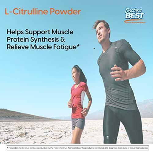 Doctor’s Best L-Citrulline, Non-GMO, Vegan, Gluten Free, Soy Free, 200g