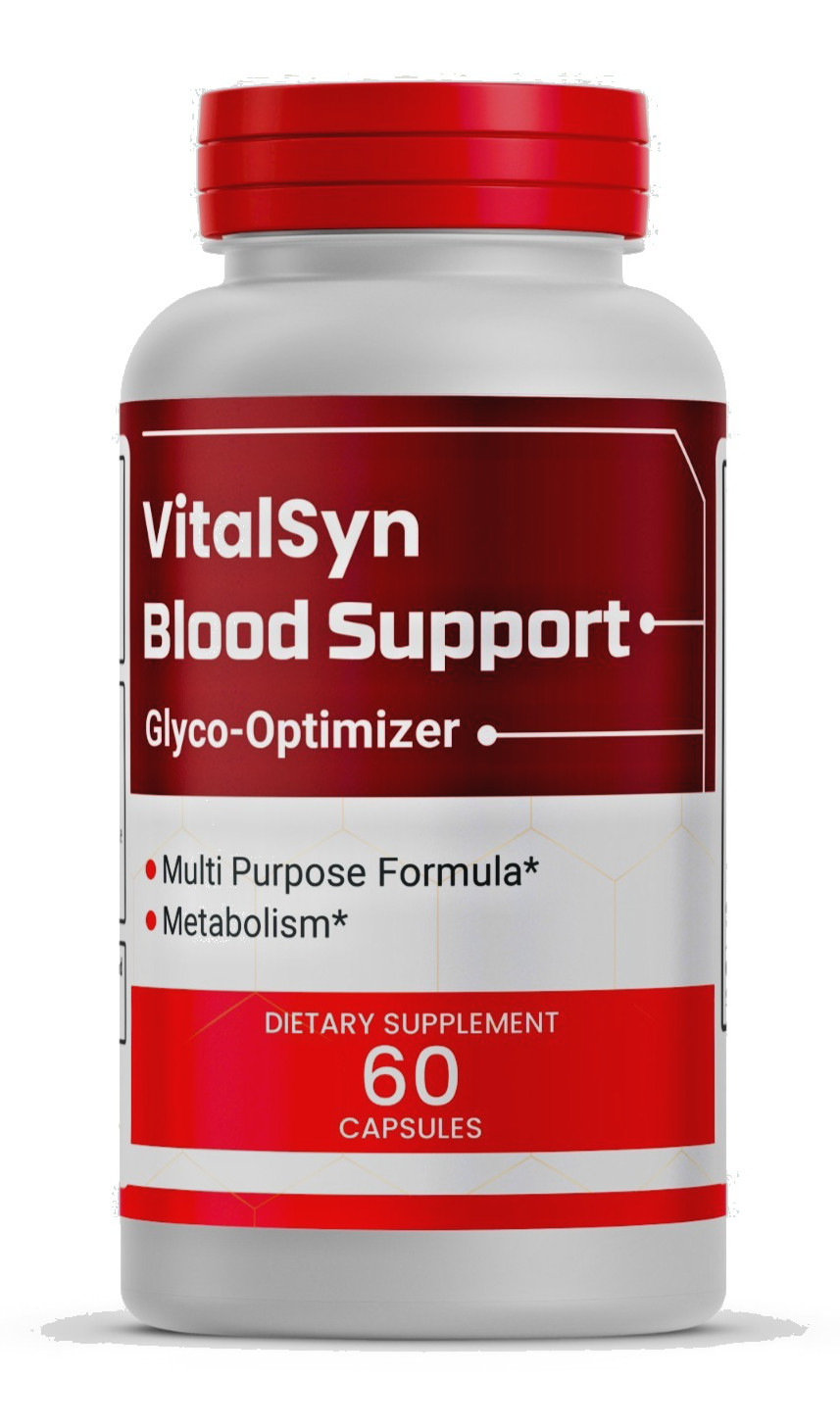 VitalSyn Glyco Optimizer Blood Health Support Supplement, Vital Syn 60 Capsules