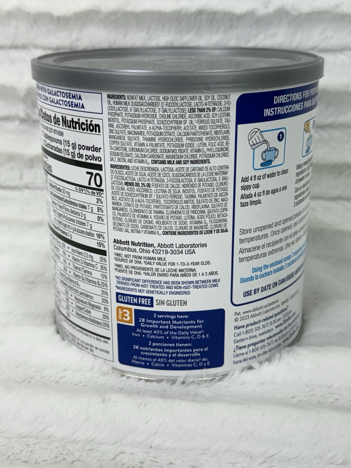 Go & Grow Toddler Prebiotic Drink 12-36 mo 360 Care 24 oz 7/2026