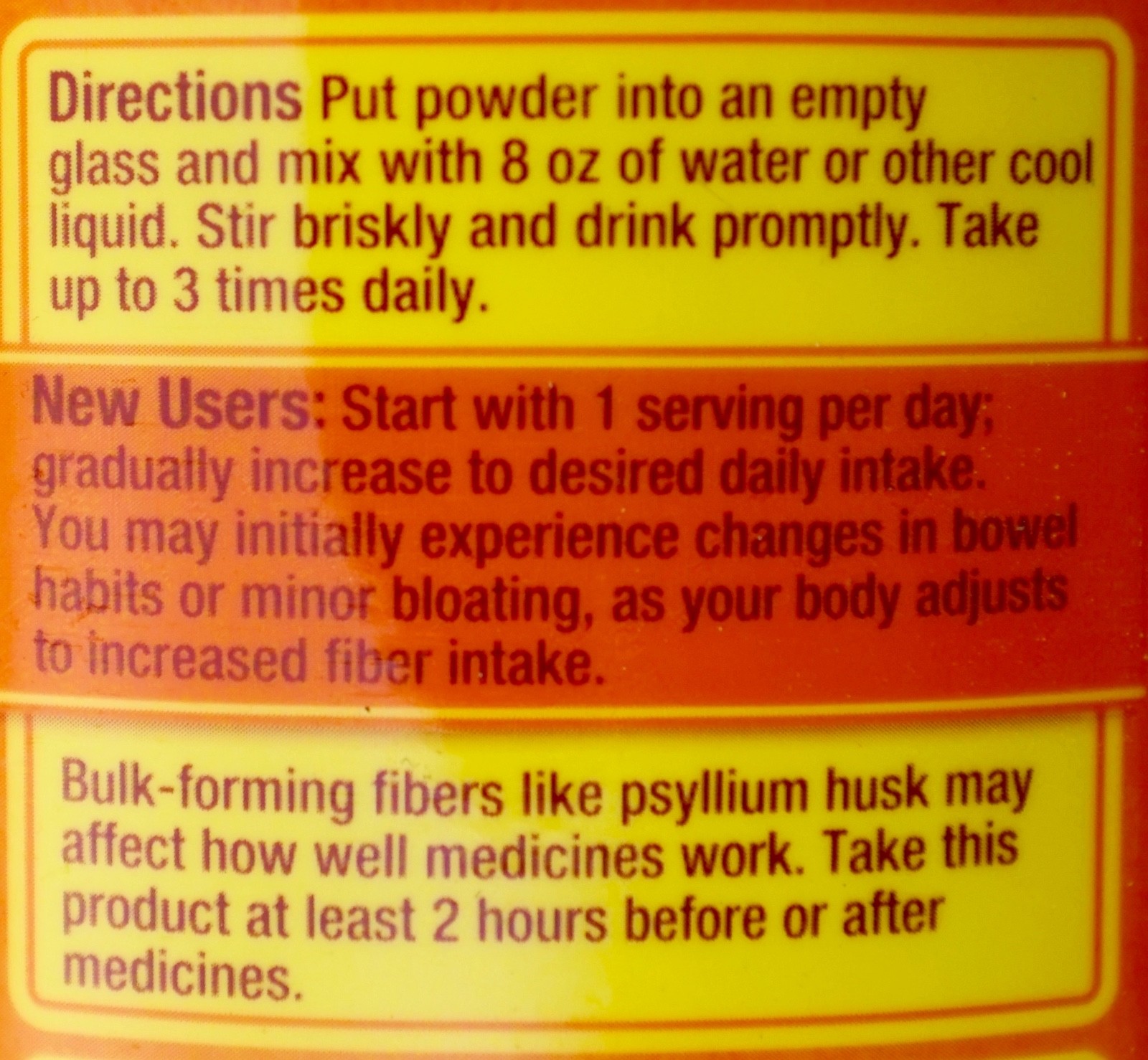 Metamucil Sugar-Free Orange Smooth Psyllium Husk Fiber Powder, 26.6 or 53.2 OZ