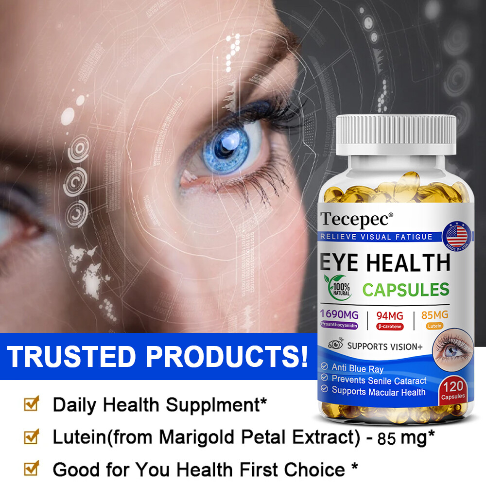 Eye Vitamin Supplement Beta-carotene Lutein Proanthocyanidin