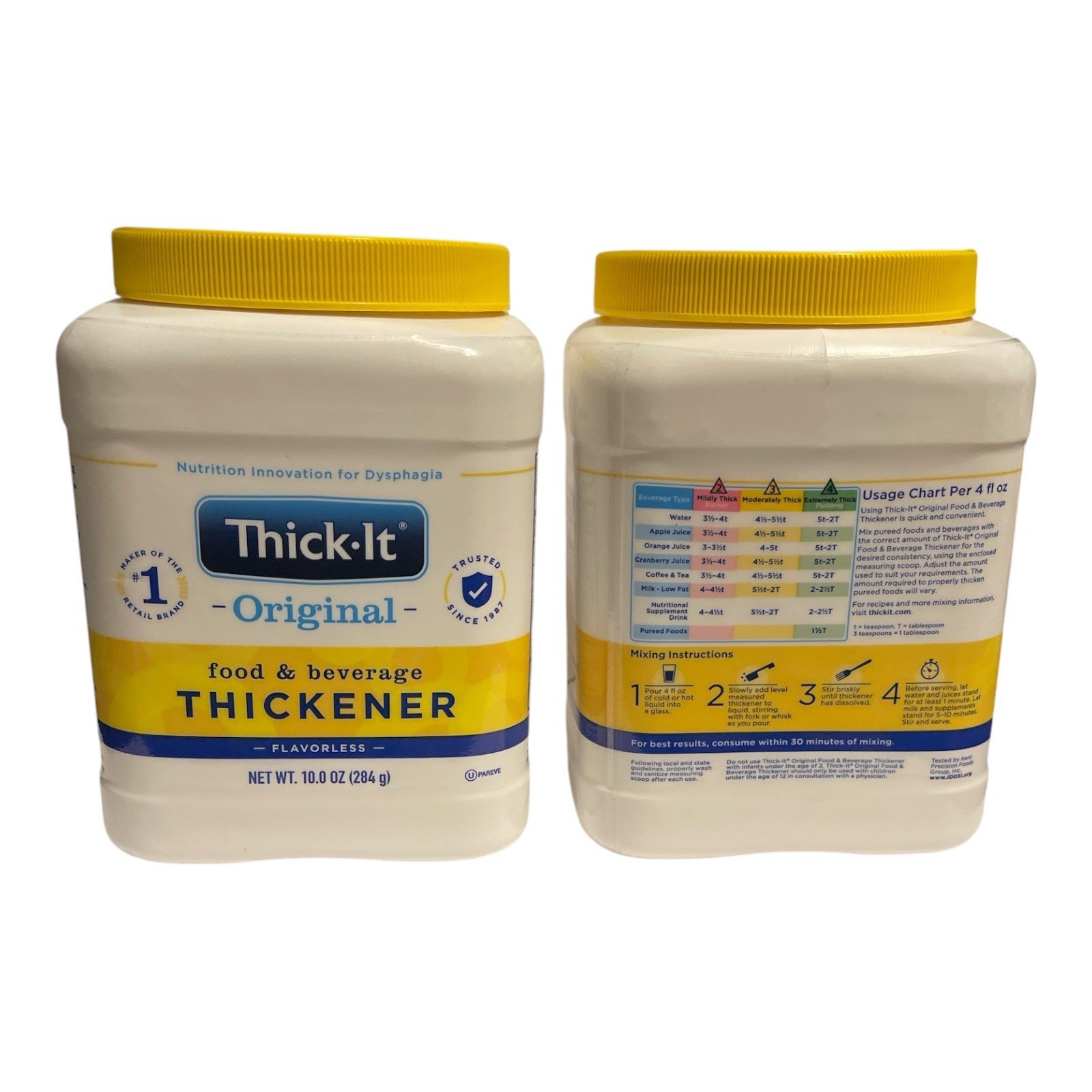 2 Pack Thick-It Original Thickener 10 oz Flavorless Exp 04/12/2028