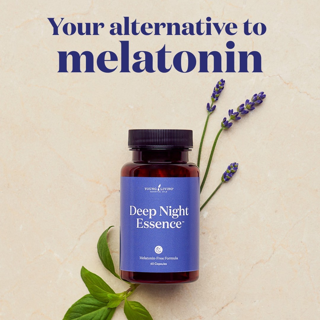 Young Living Essential Oils DEEP NIGHT ESSENCE Supplement 60ct Melatonin Free