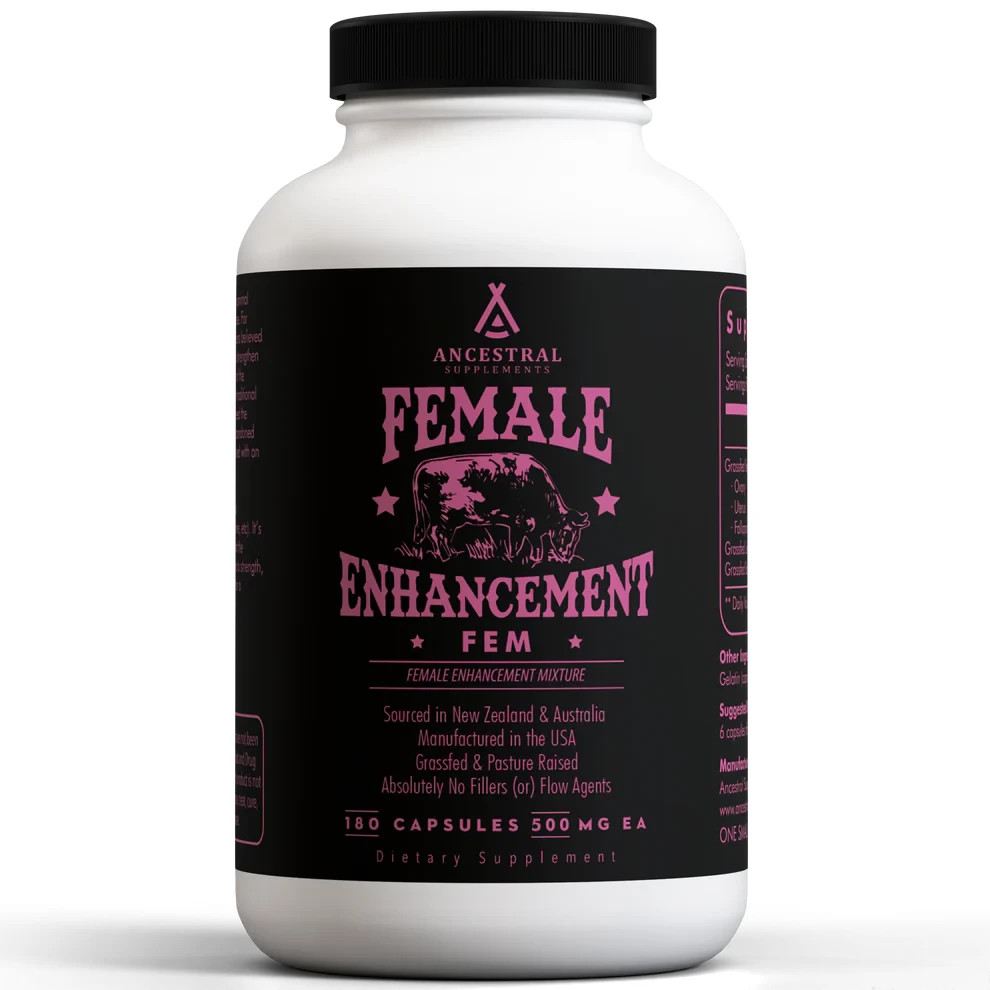Ancestral Supplements FEM Female Enhancement Mixture Mammary Grass-Fed 180 Caps