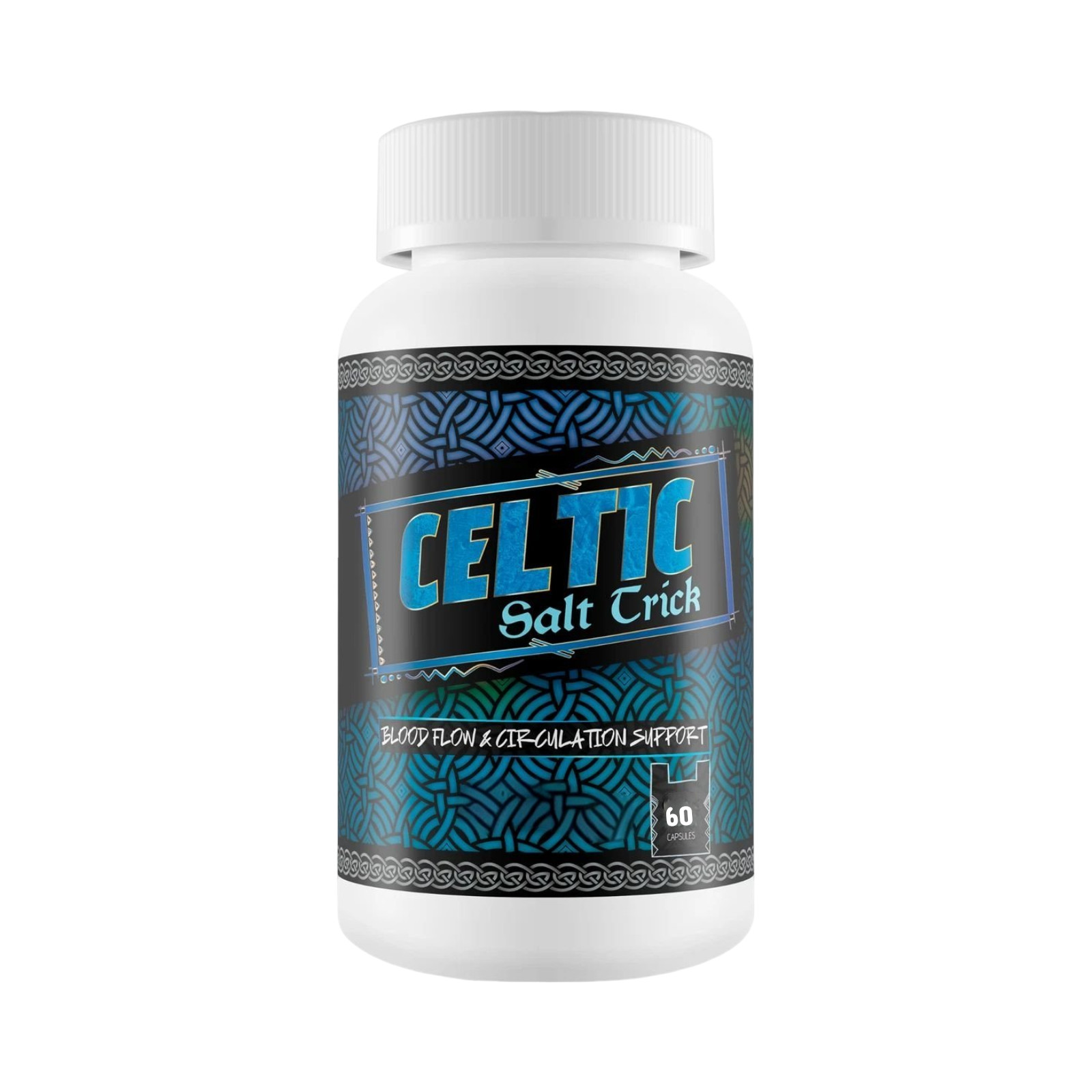 Celtic Salt Trick Pills – Blood Circulation Support for Men – 60 Capsules