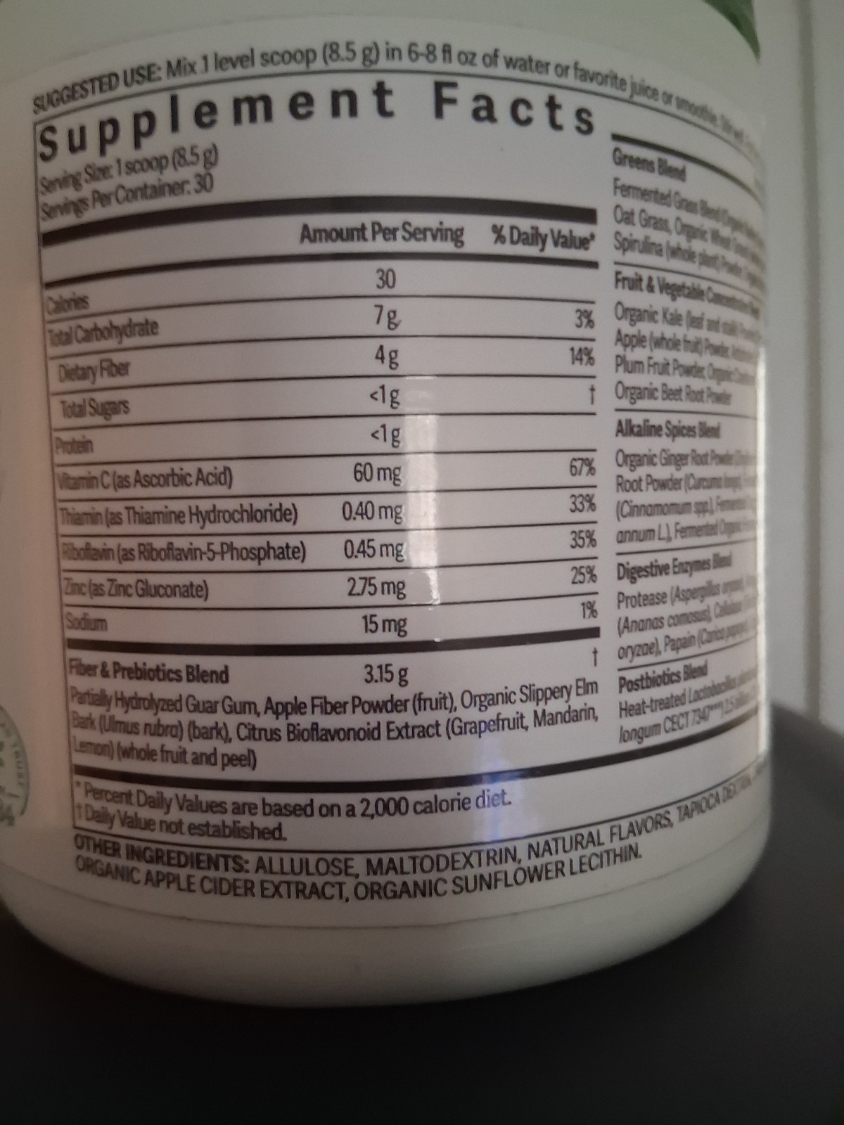 Nutrilite Begin Daily GI Primer Powder Digestive Support Dietary Supplement 9oz