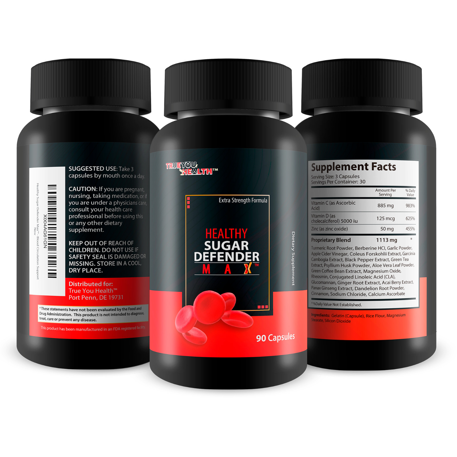 Healthy Sugar Defender Max – Our Best Blood Sugar Support Supplement