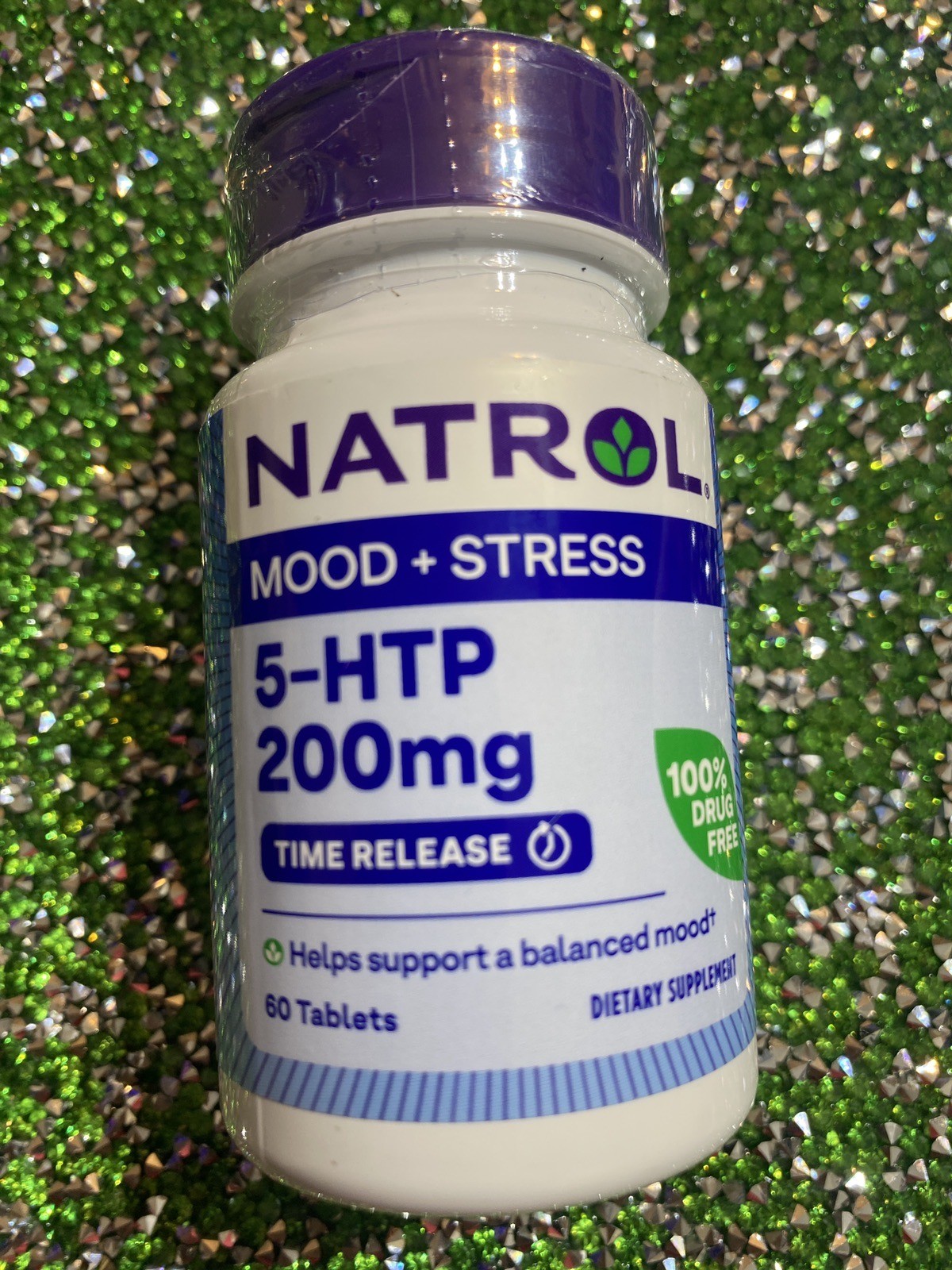 3-Pack 200 mg 60 Time-Release Tablets Natrol Mood + Stress 5-HTP 200mg EXP3/2026
