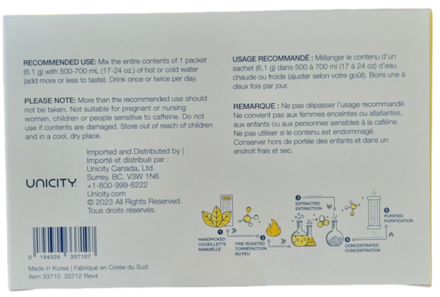 Unicity Unimate Lemon (30 Packets) – New – Free Shipping – Exp 3/2026