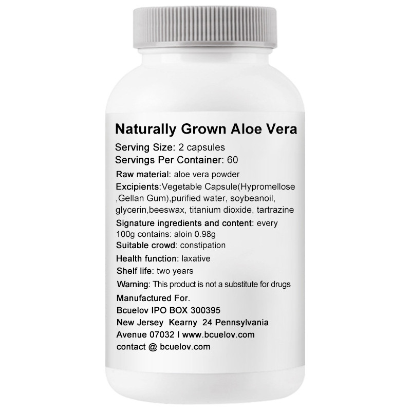 Aloe Vera Pearl Powder American Ginseng Capsules Supports Weight Management