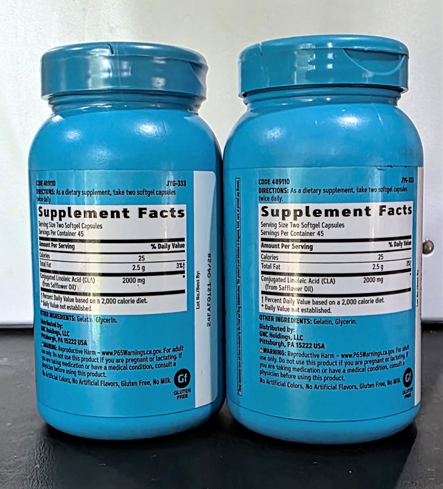 GNC Total Lean Premium CLA | 90 Softgel Capsules |2028 (Pack of 2)