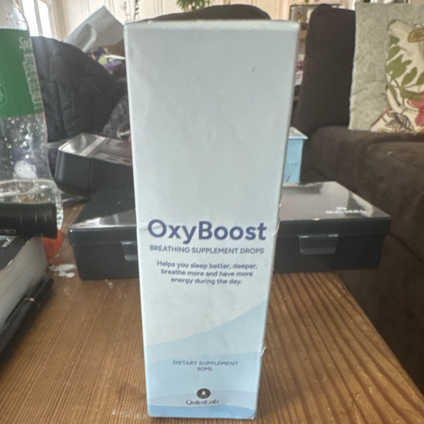 OxyBoost Breathing Supplement Drops Dietary Supplement, 60 mL