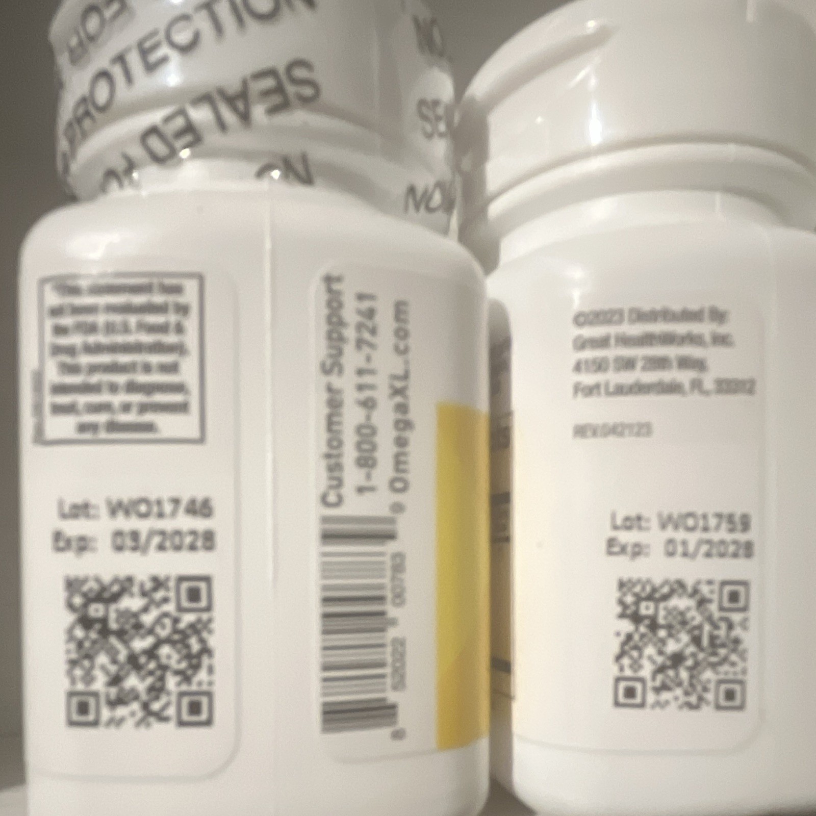 Great HealthWorks VitaminXL D3 5,000 IU + OmegaXL Joint Support, 60 Softgels