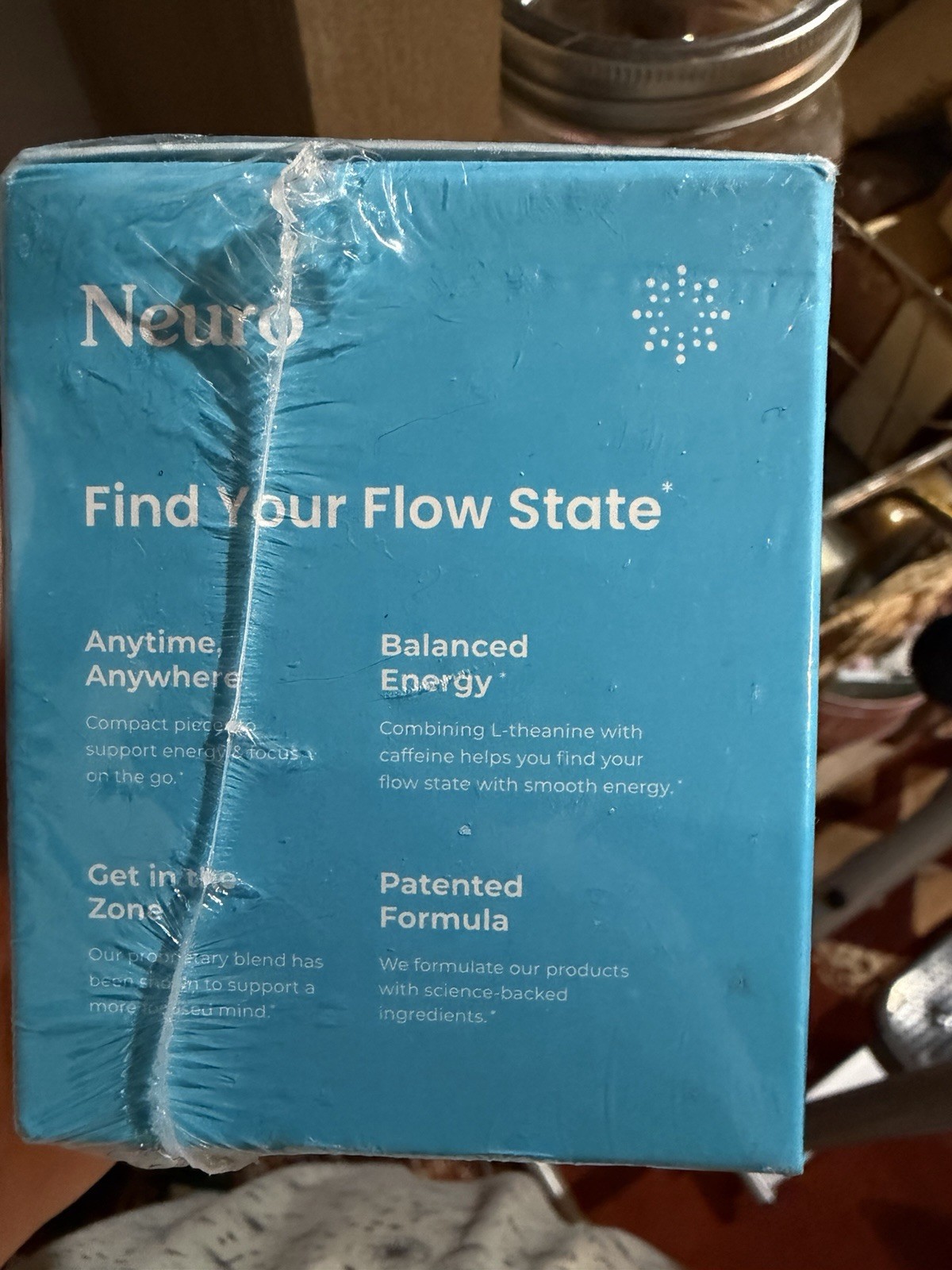 Neuro Energy & Focus Gum Peppermint 6 Pack Zero Sugar Vegan Gluten Free