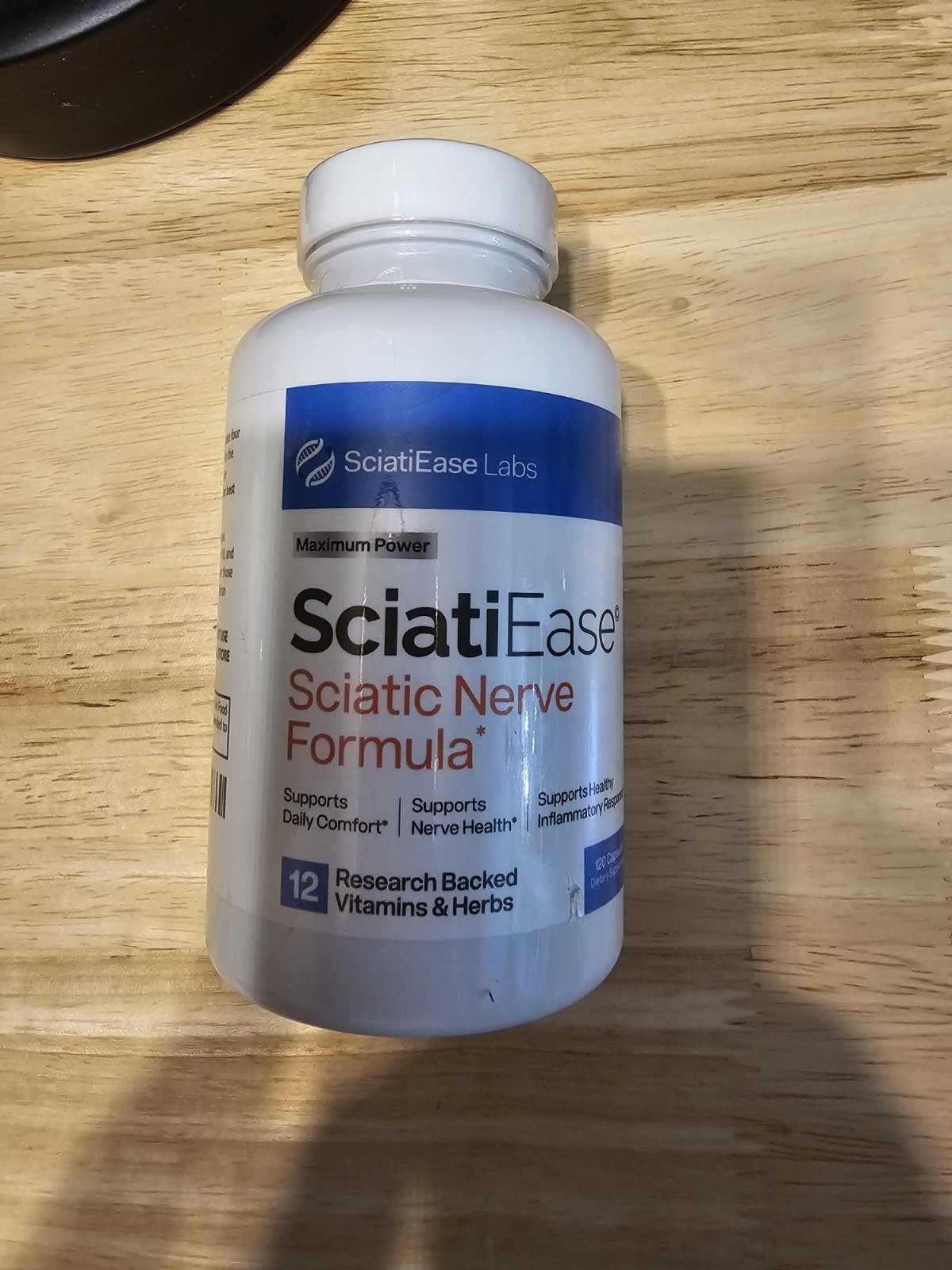 SciatiEase Labs Sciatic Nerve Formula 120 Capsules exp: 10/2026