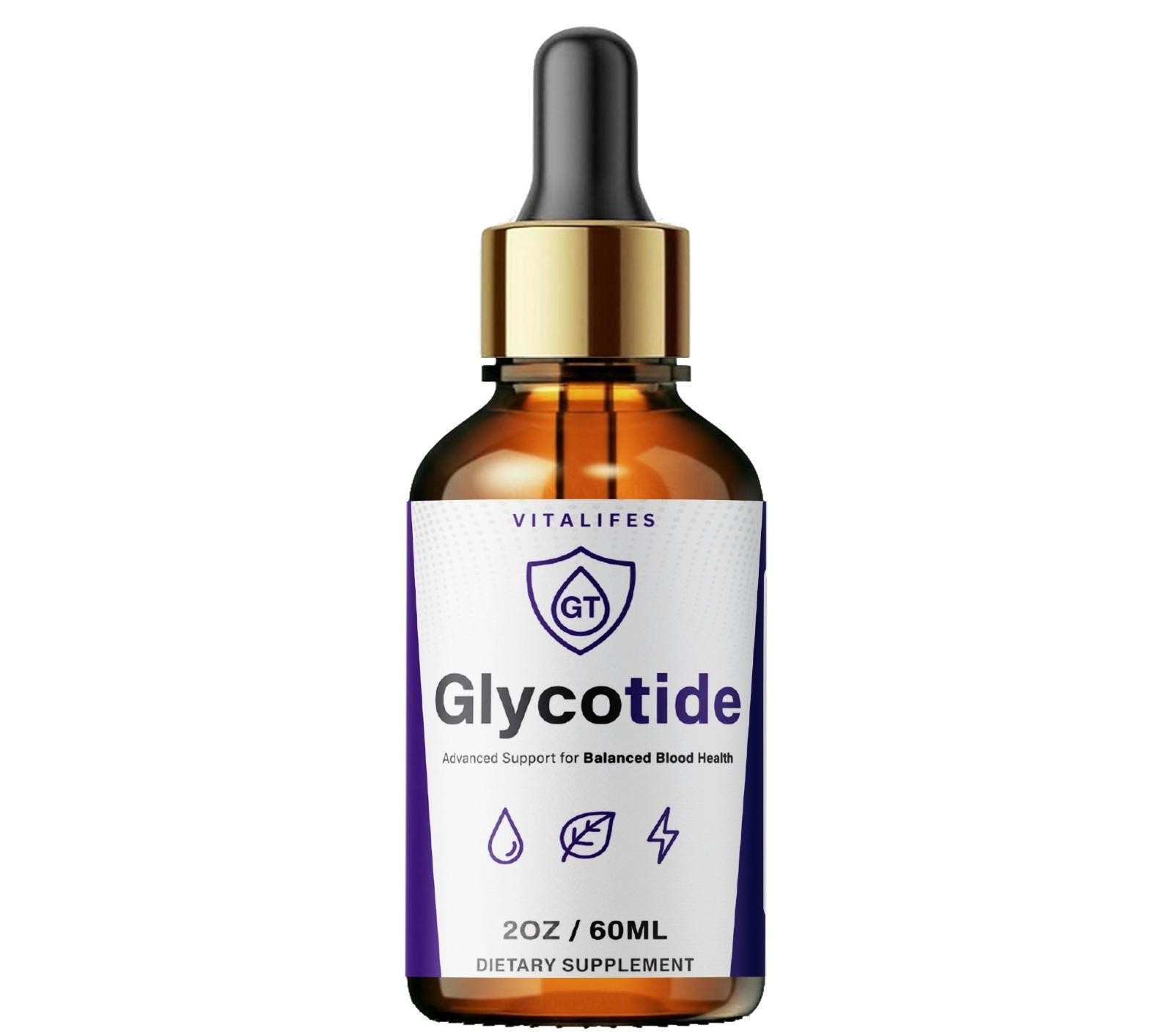 (2 Pack) Glycotide Drops Advanced Blood Support Supplement Glyco Tide 60 Serves